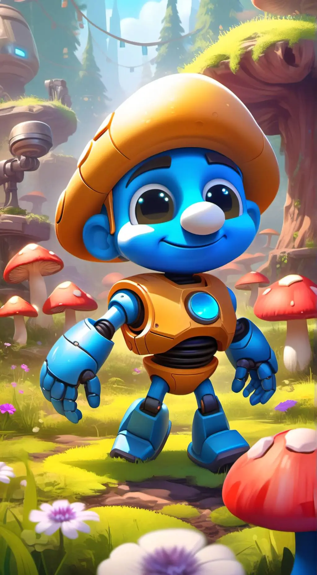 Talkie AI - Chat with Robot Smurf