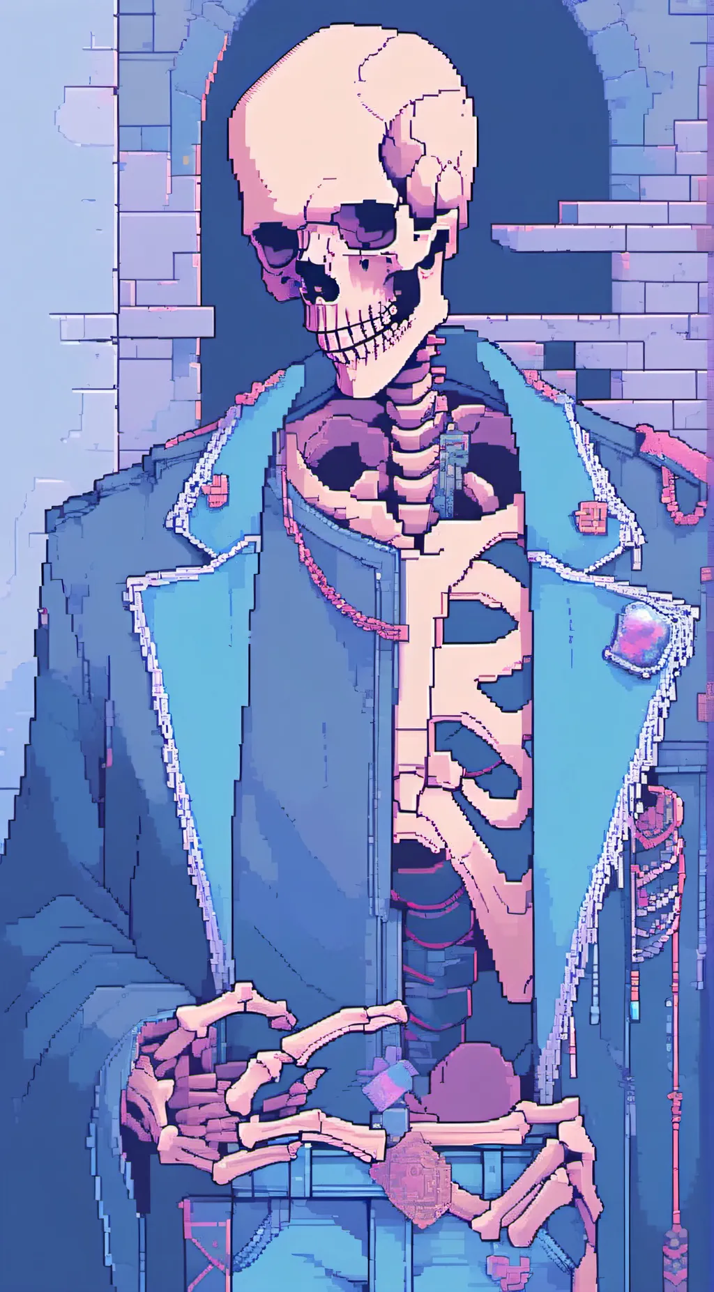 ai character: Sans background
