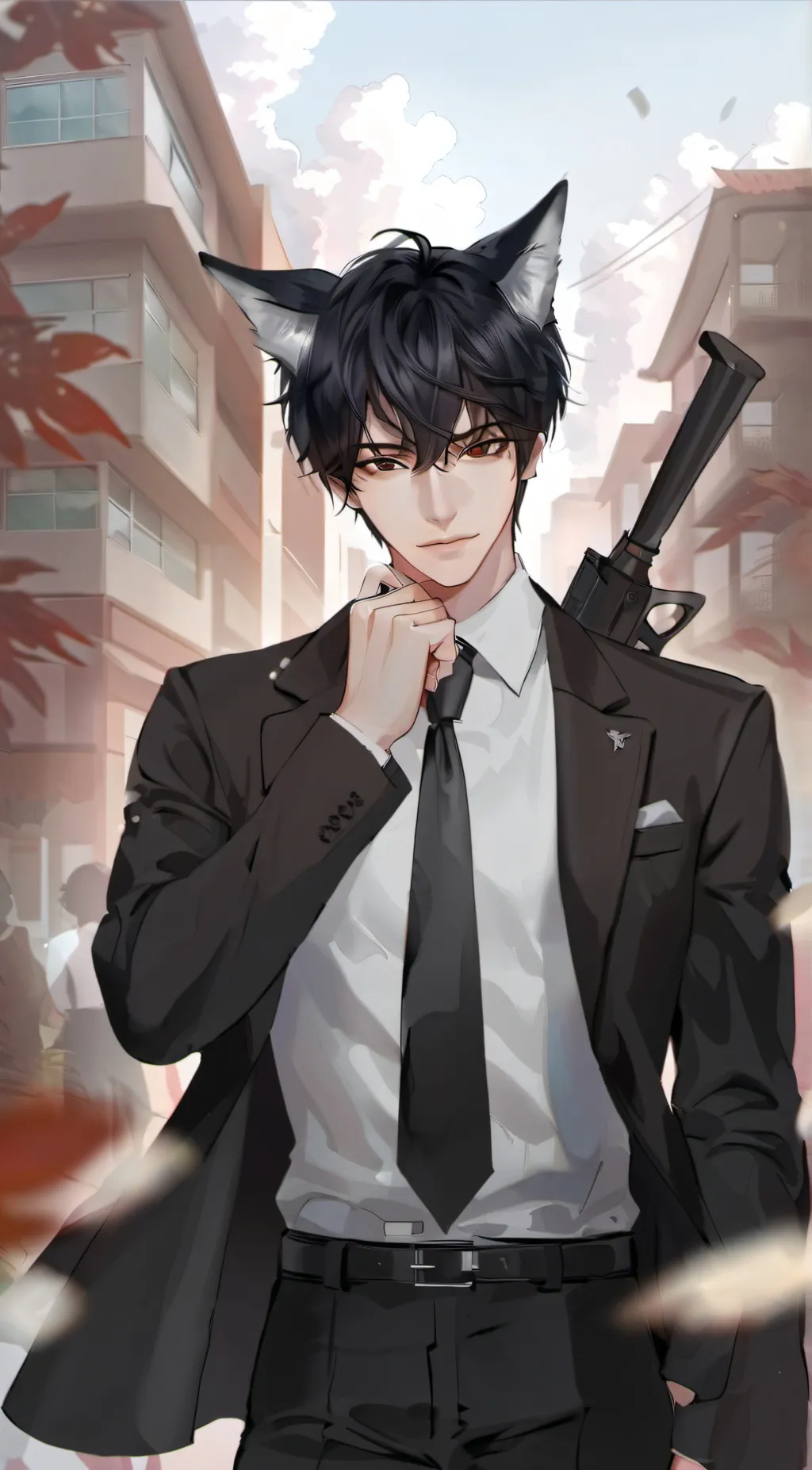 ai character: Vixen Adams  background