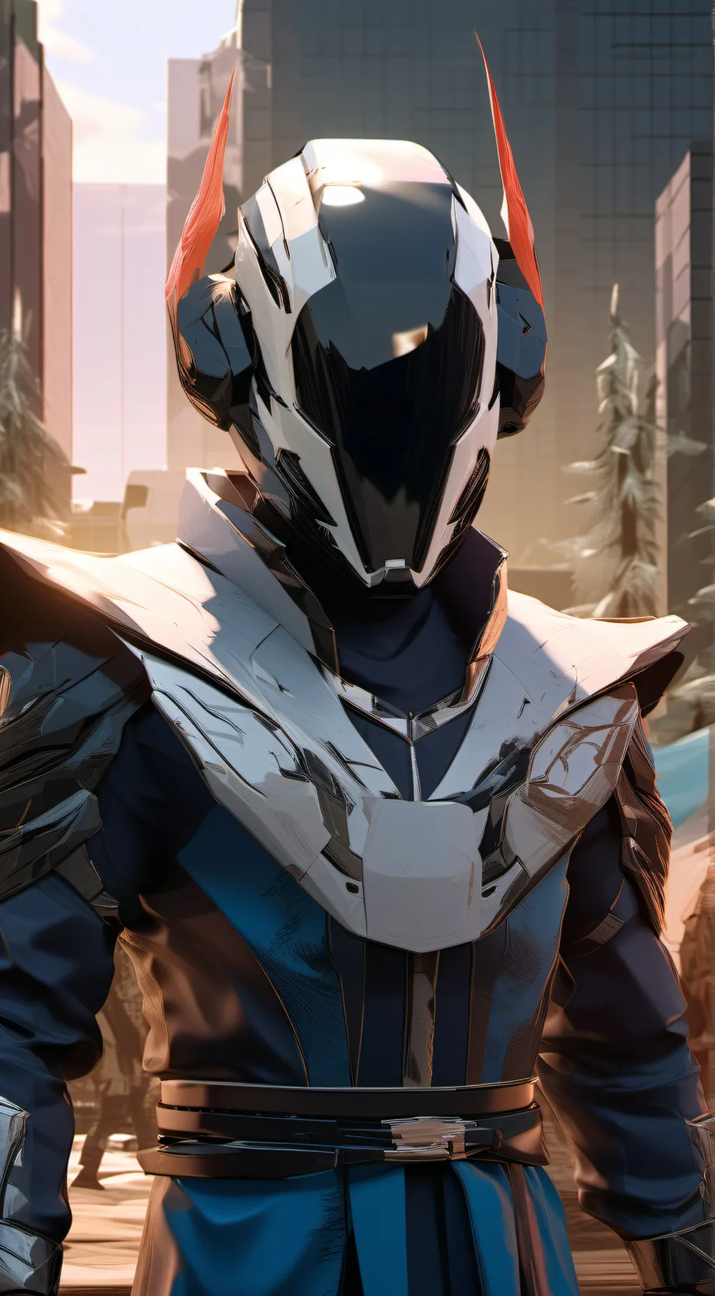 ai character: Mark background