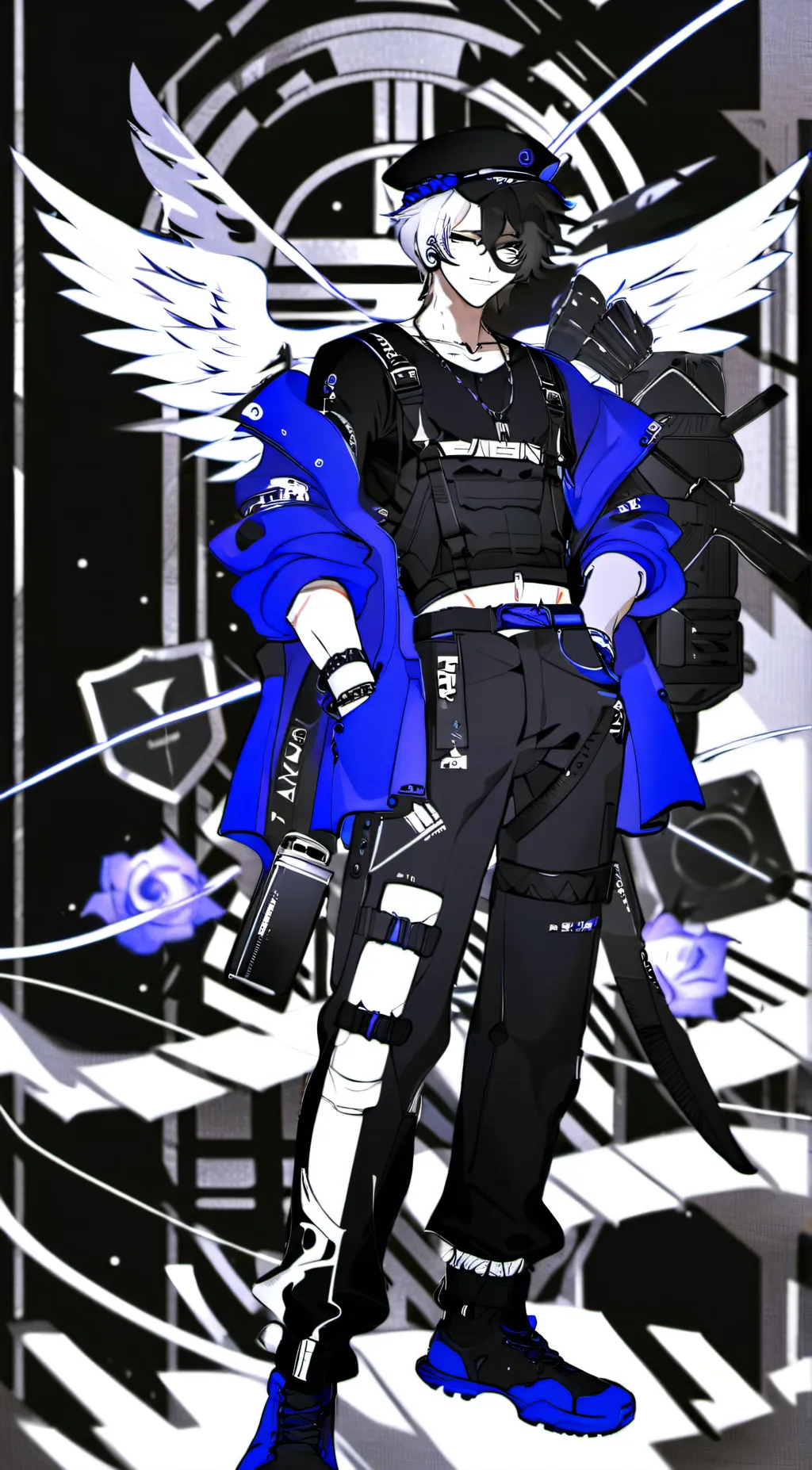 ai character: Leo background