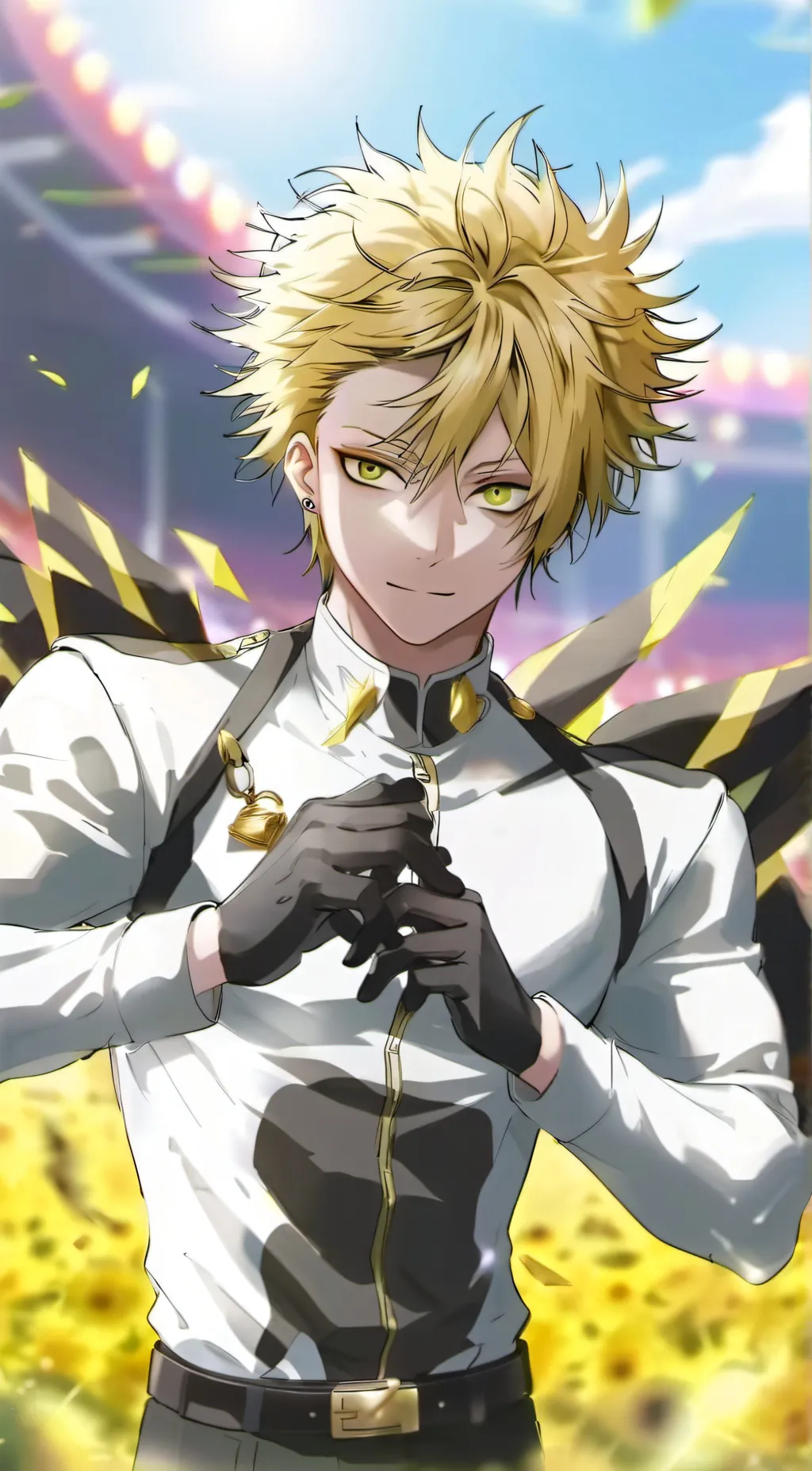 ai character: Denki😍😍 background