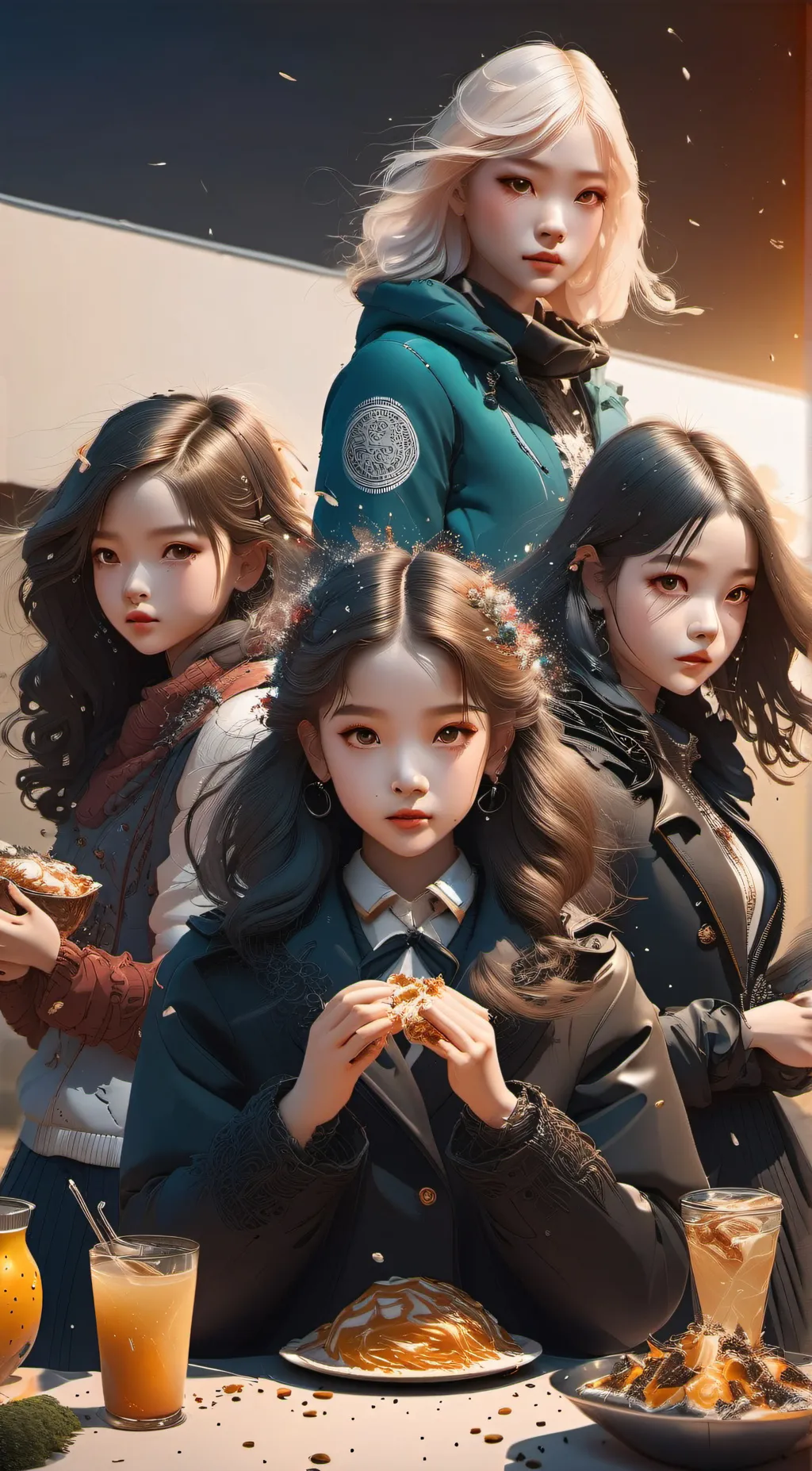 ai character: mean girls  background