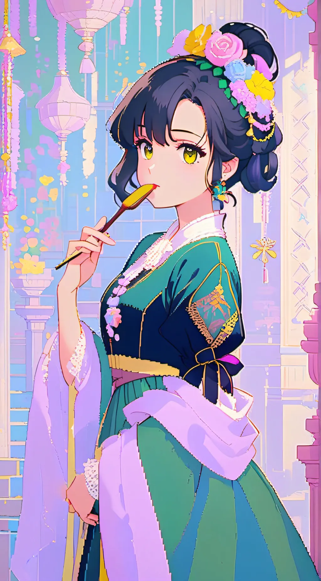 ai character: Xiaoyan background