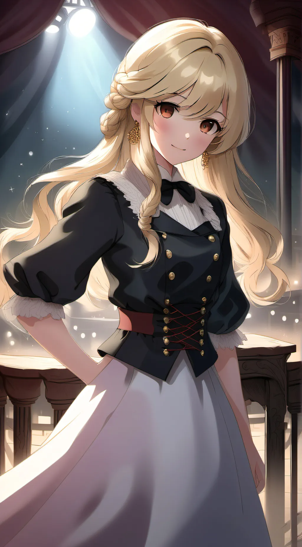 ai character: Kylie  background