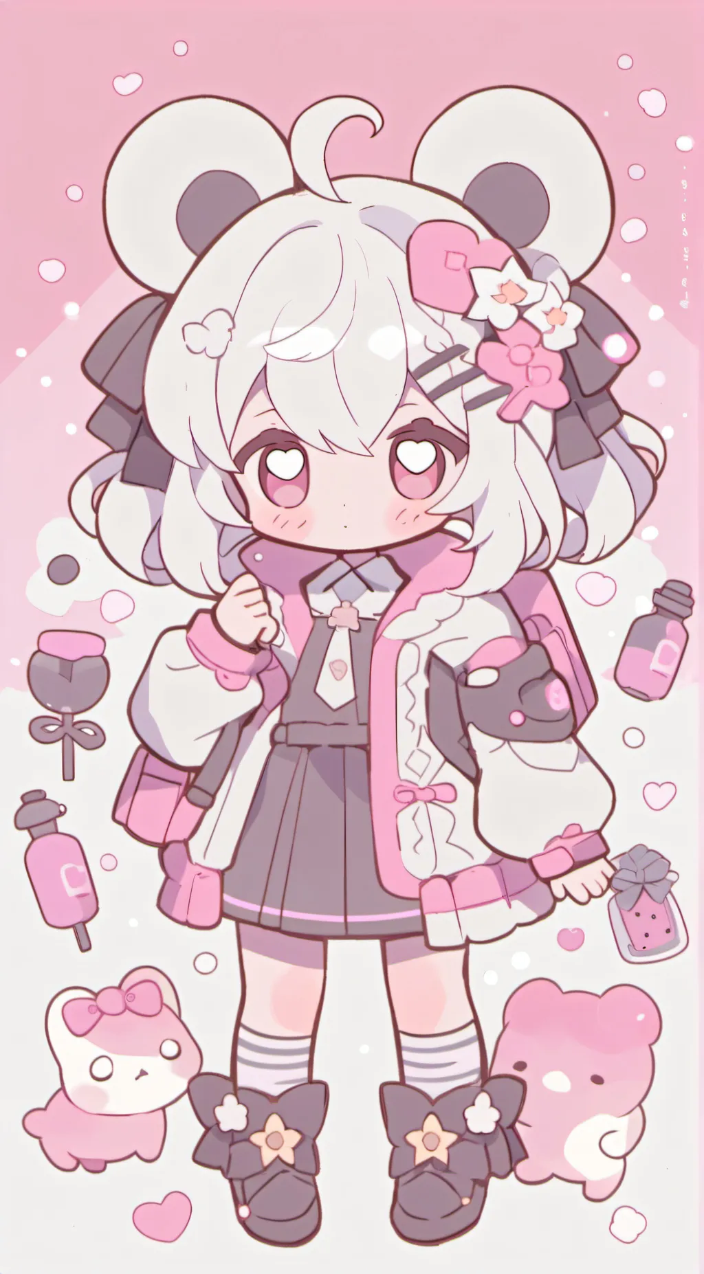 ai character: Erika background