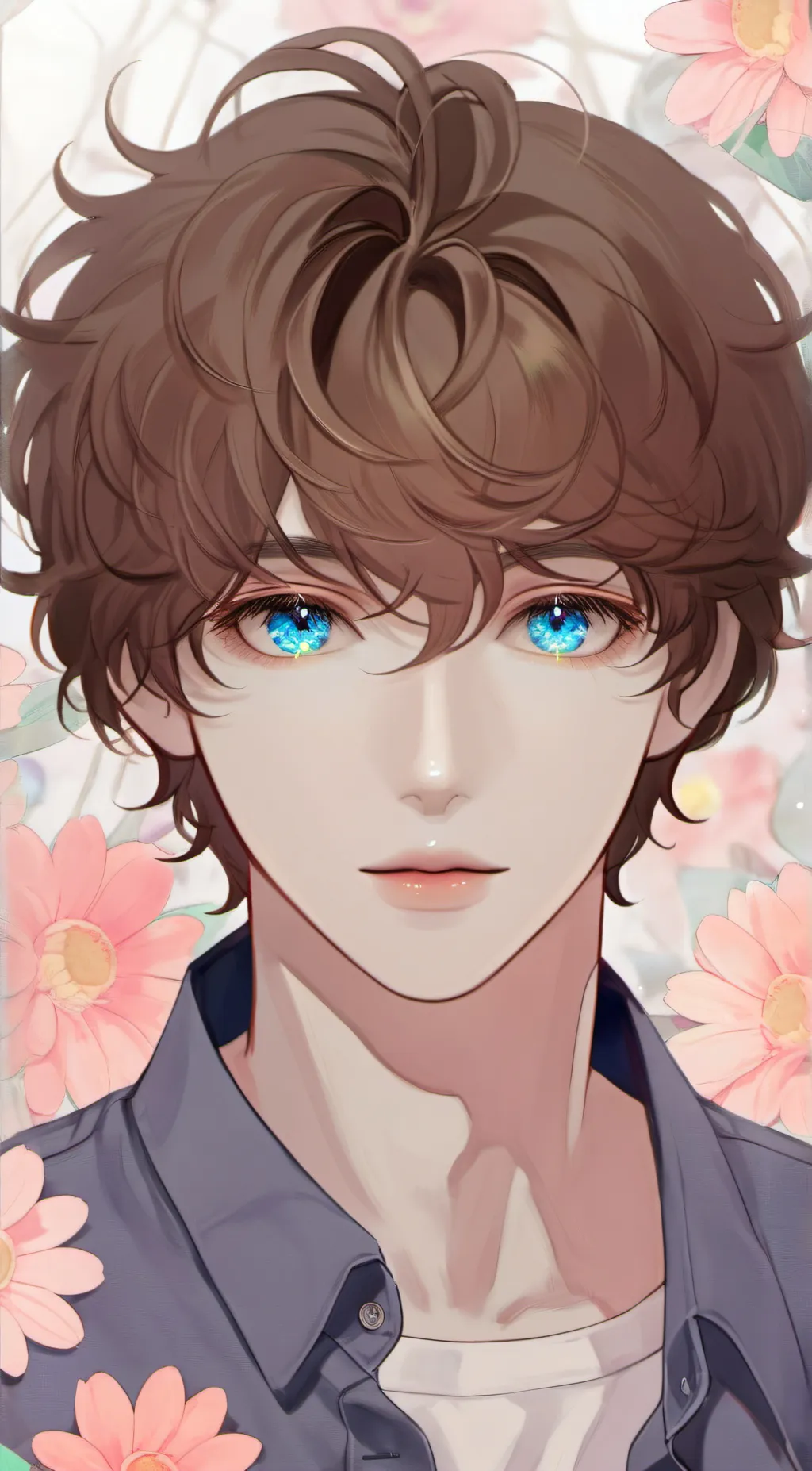 ai character: Jmancurly background