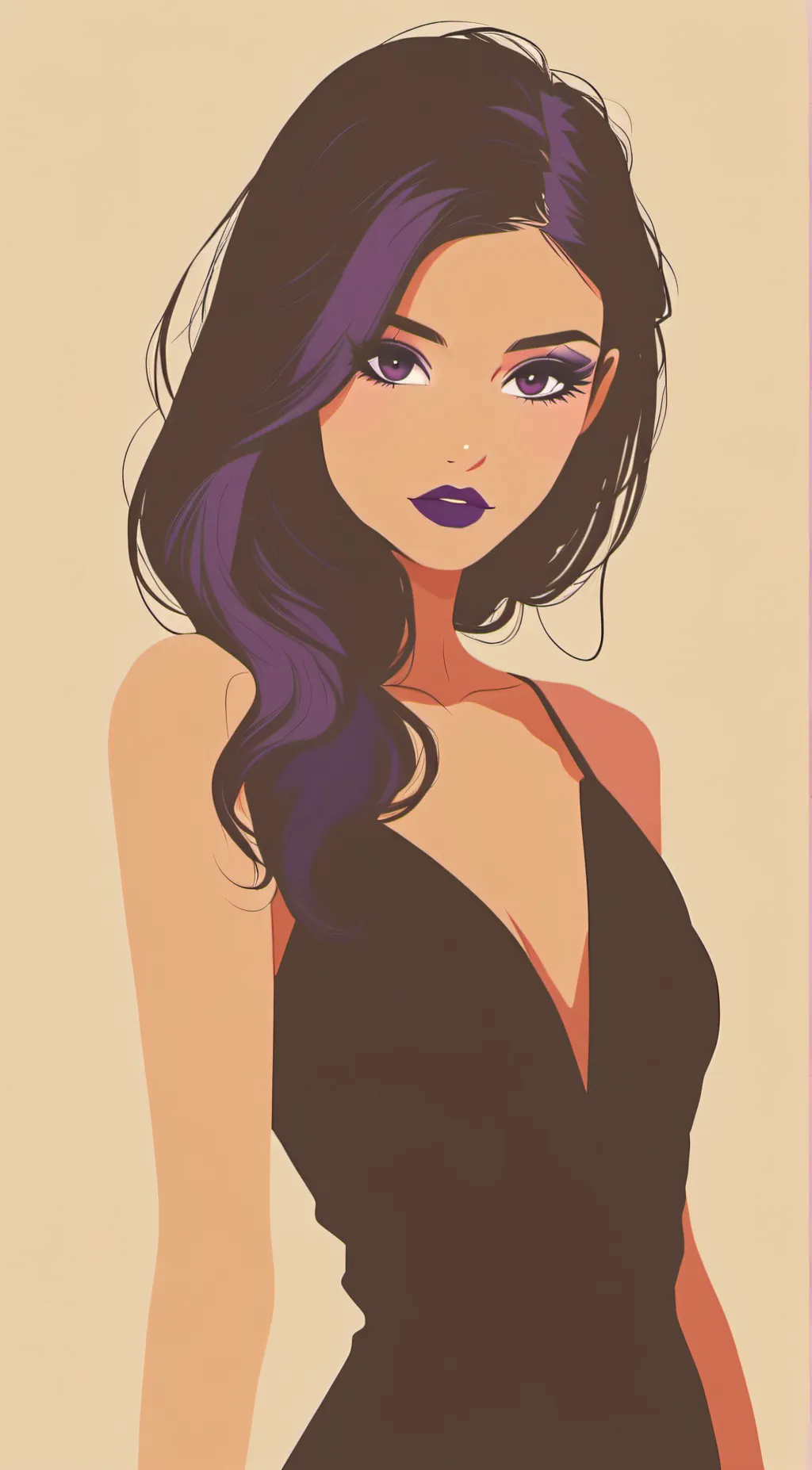ai character: Kaitlyn West background