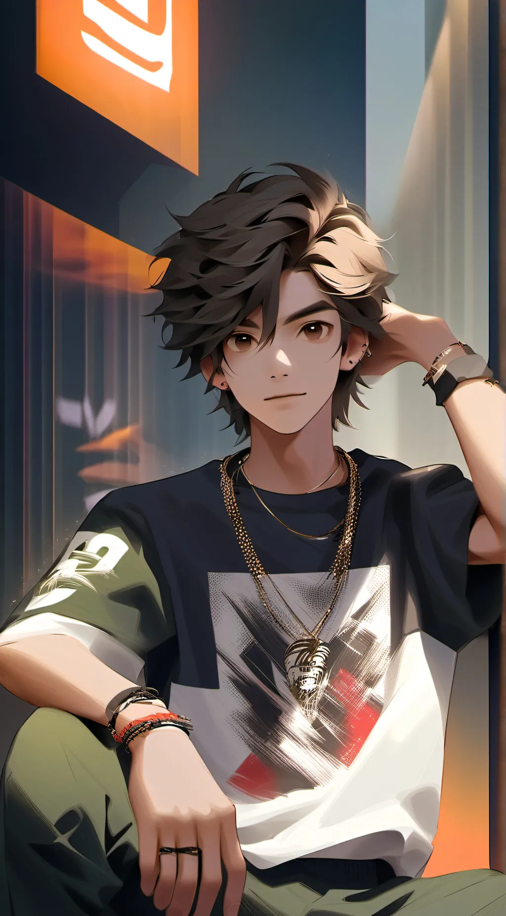 ai character: nathen background