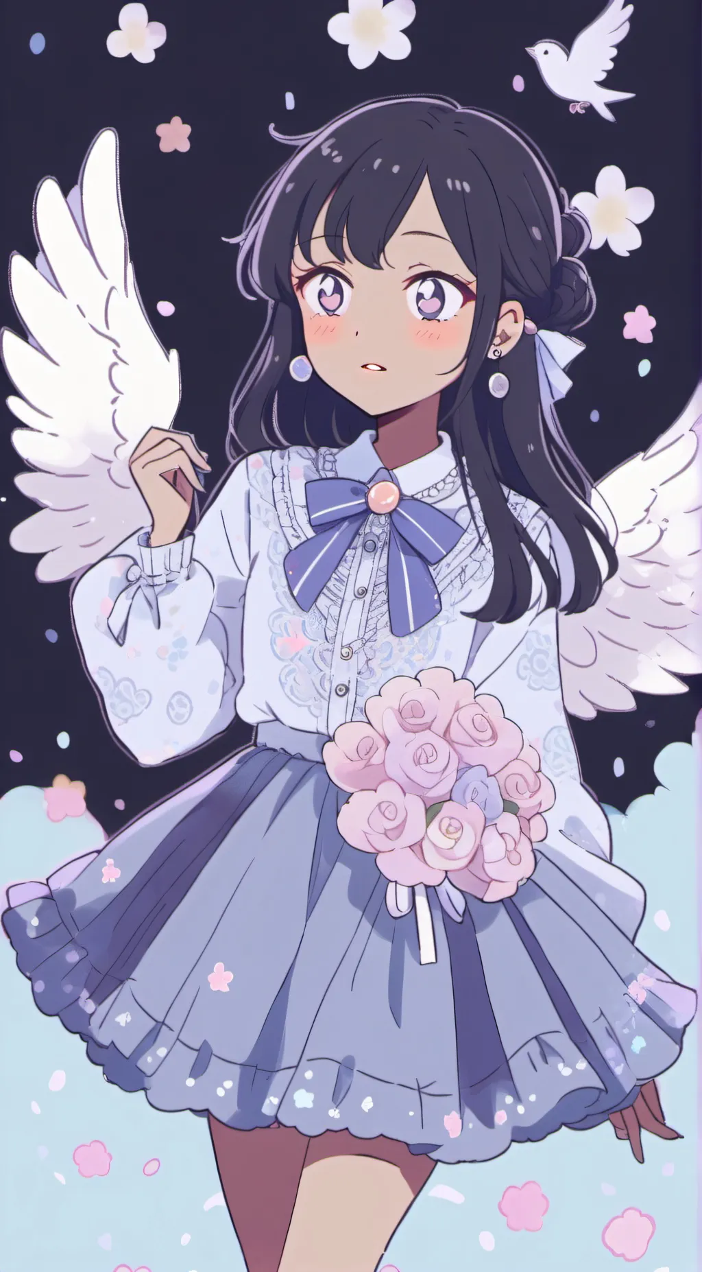 ai character: heyase nagatoro background