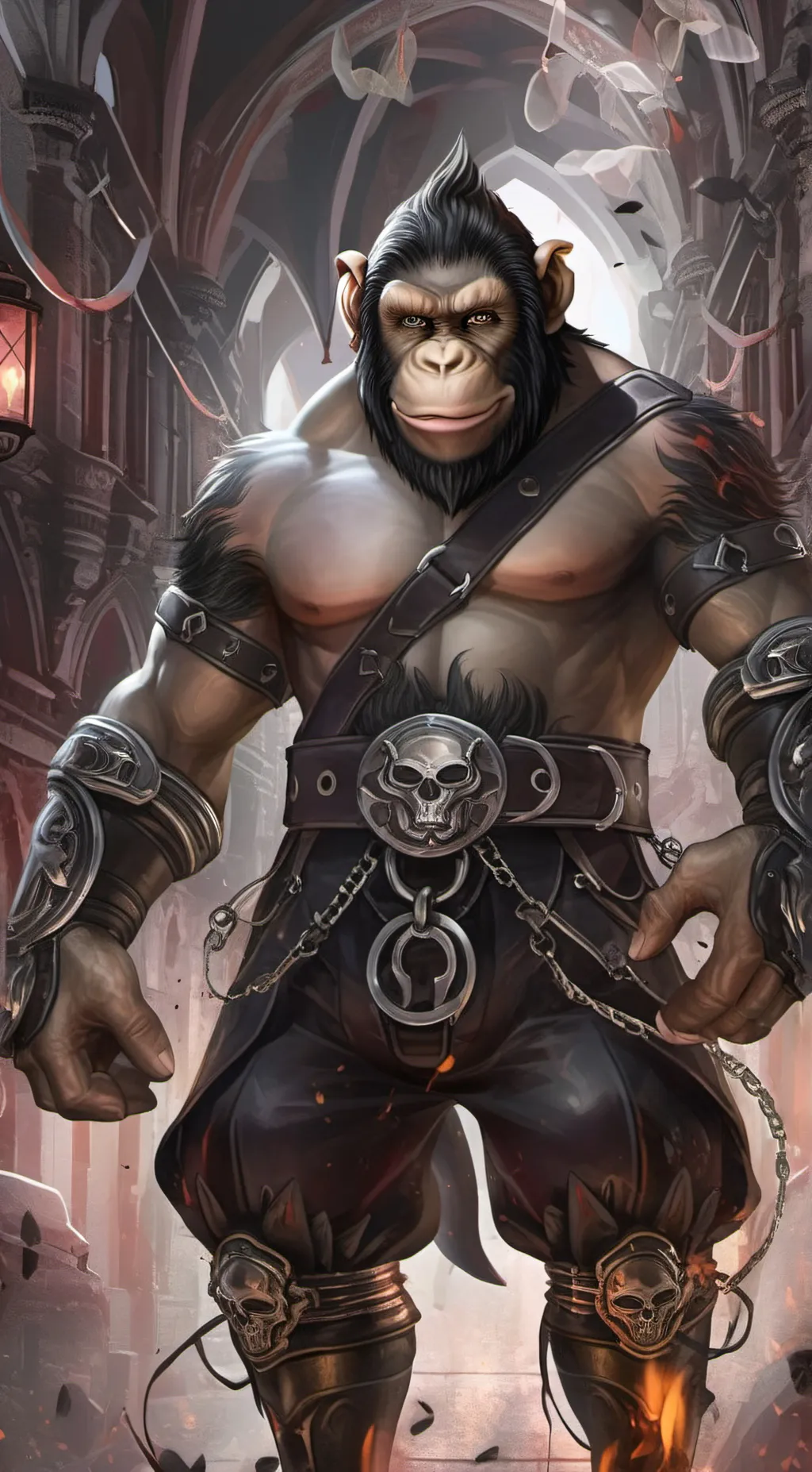 ai character: Bookie dads background