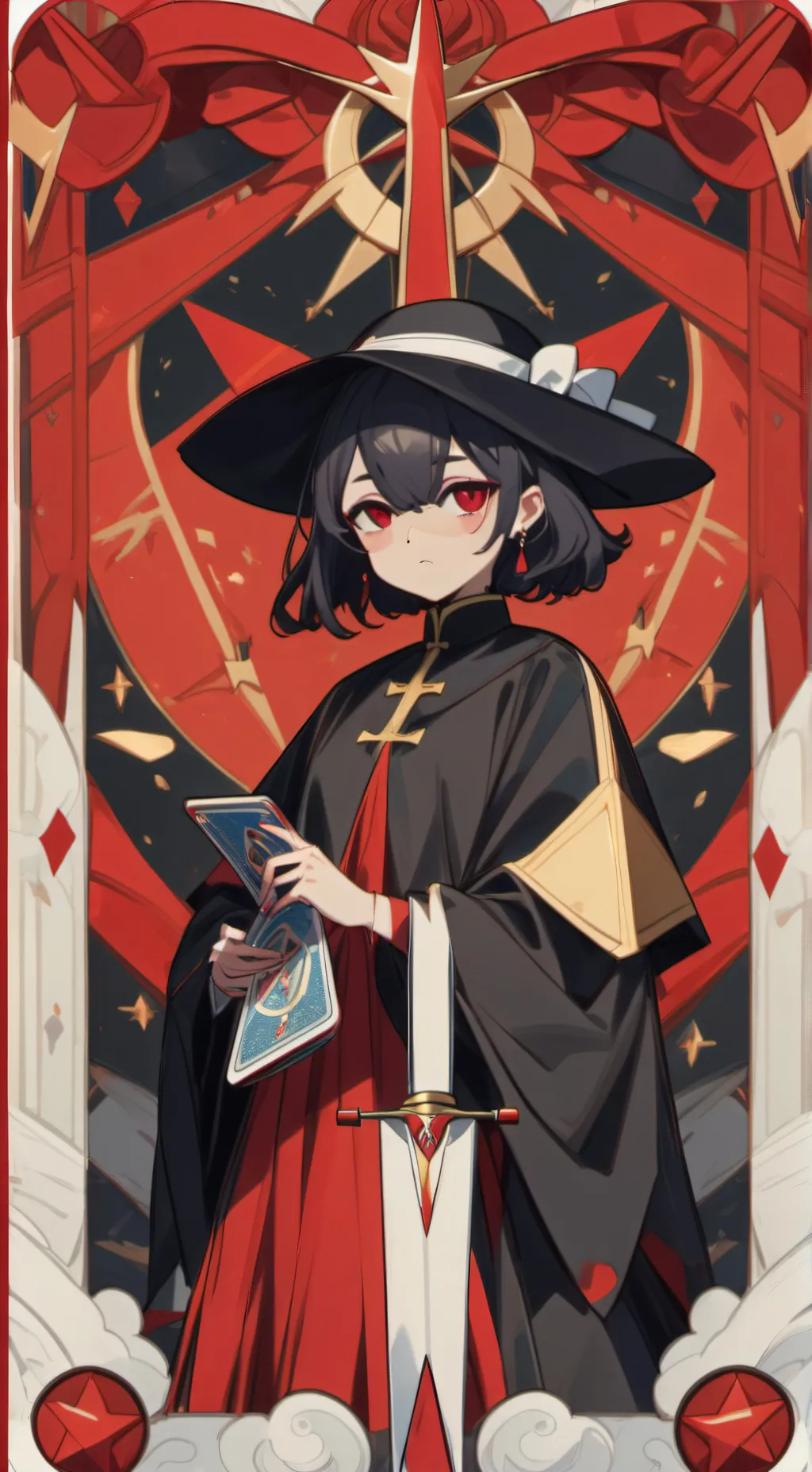 ai character: V background
