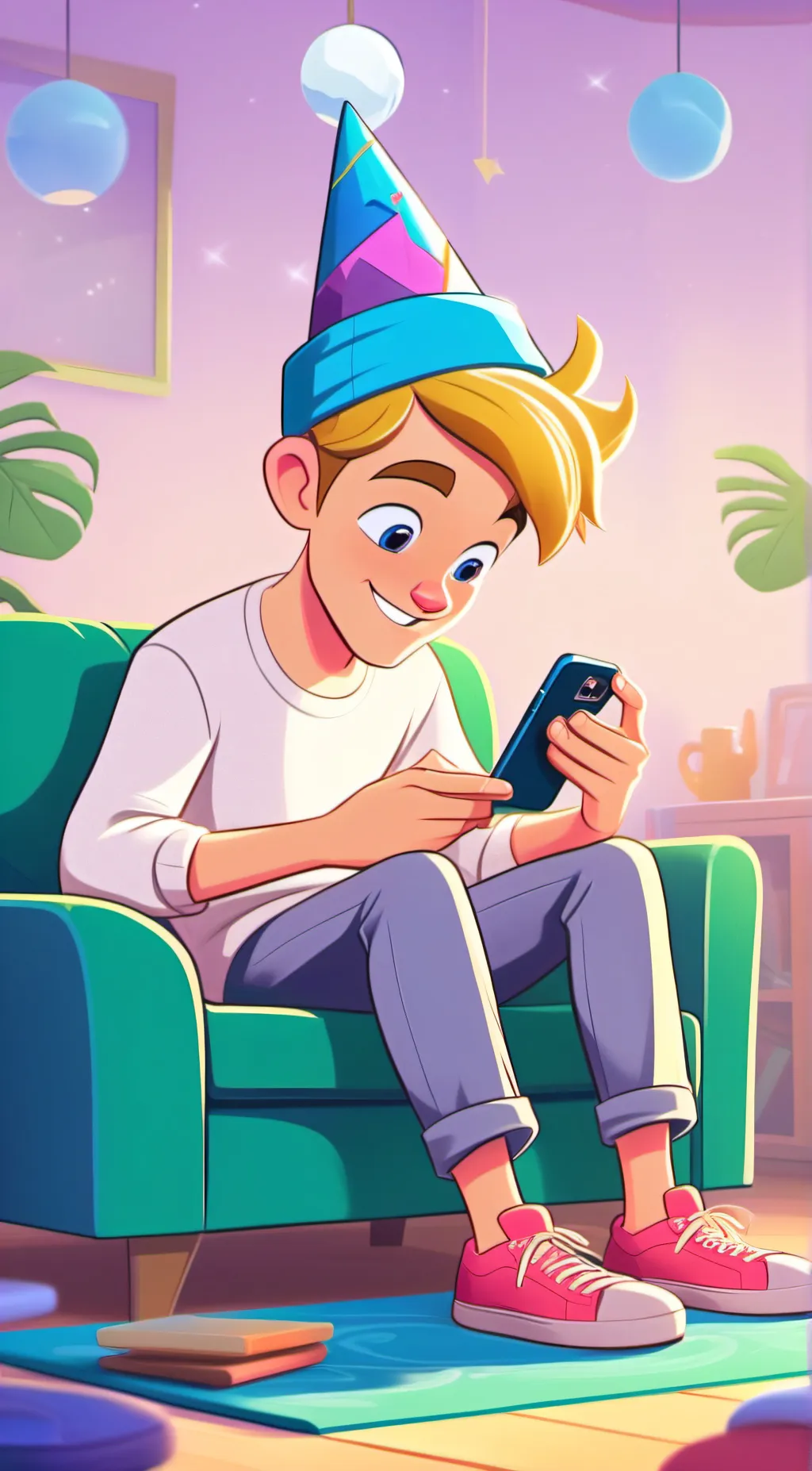 ai character: Max background