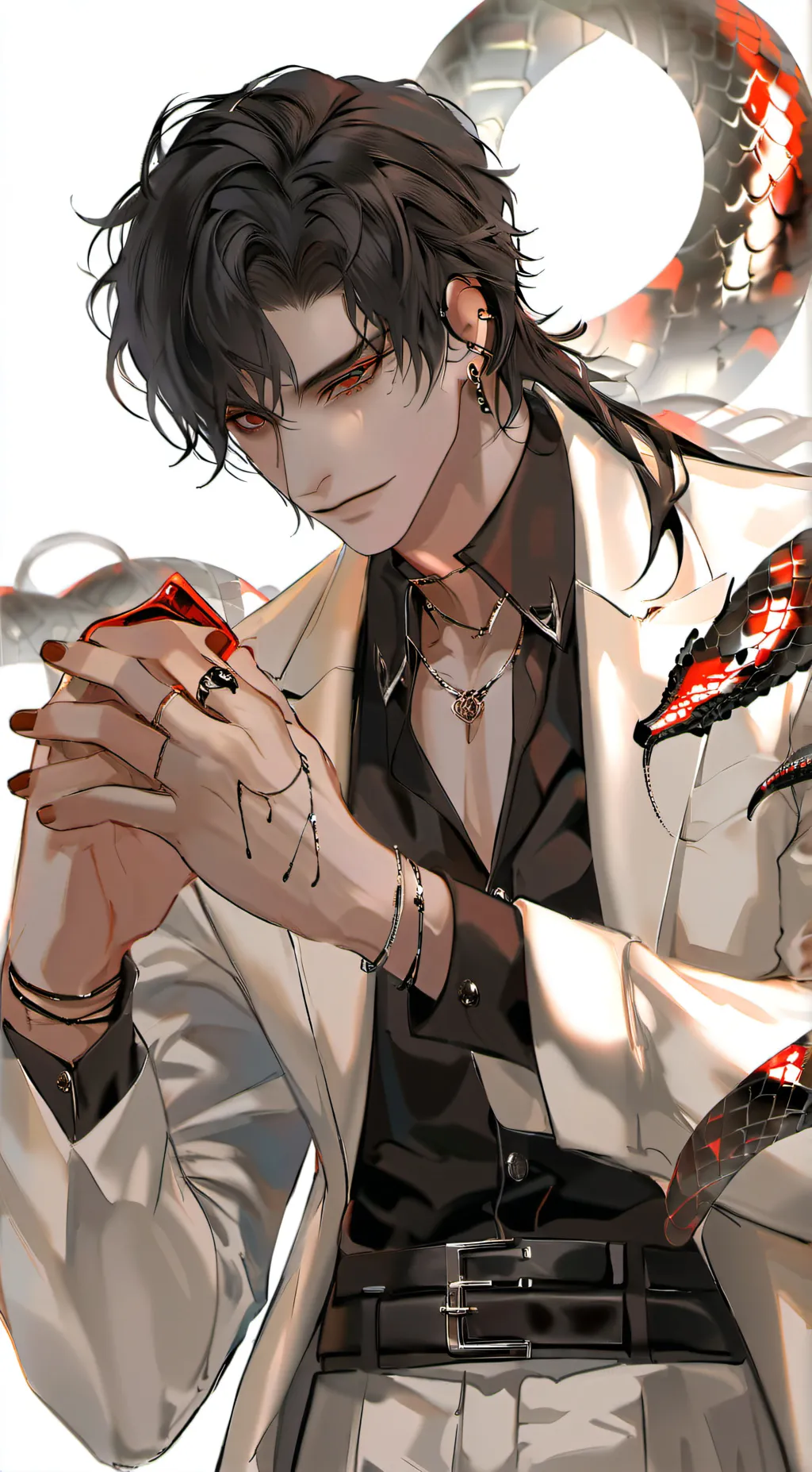 ai character: Kai  background