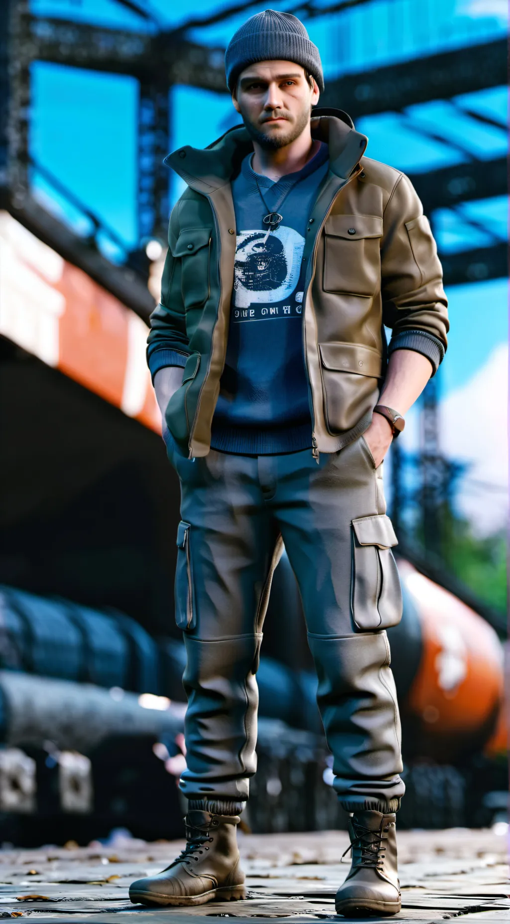 ai character: GTA 5 background