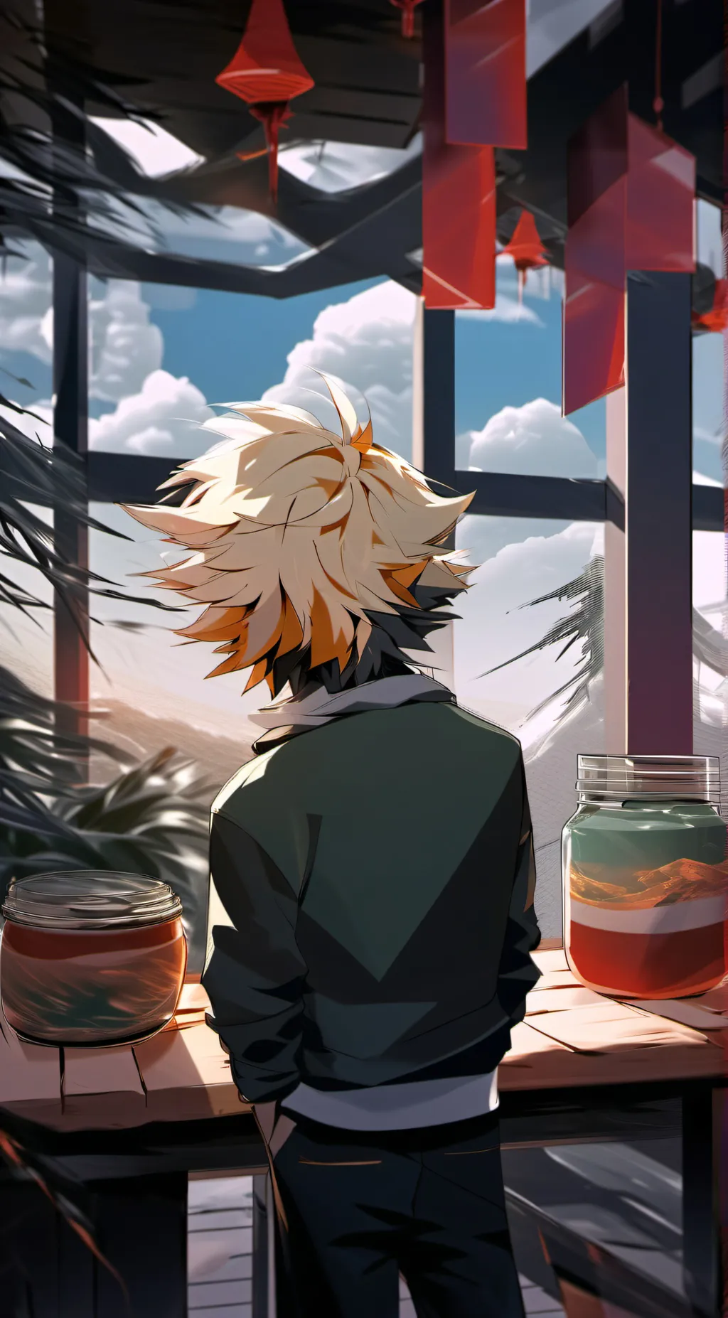 ai character: bakugo husband kat background