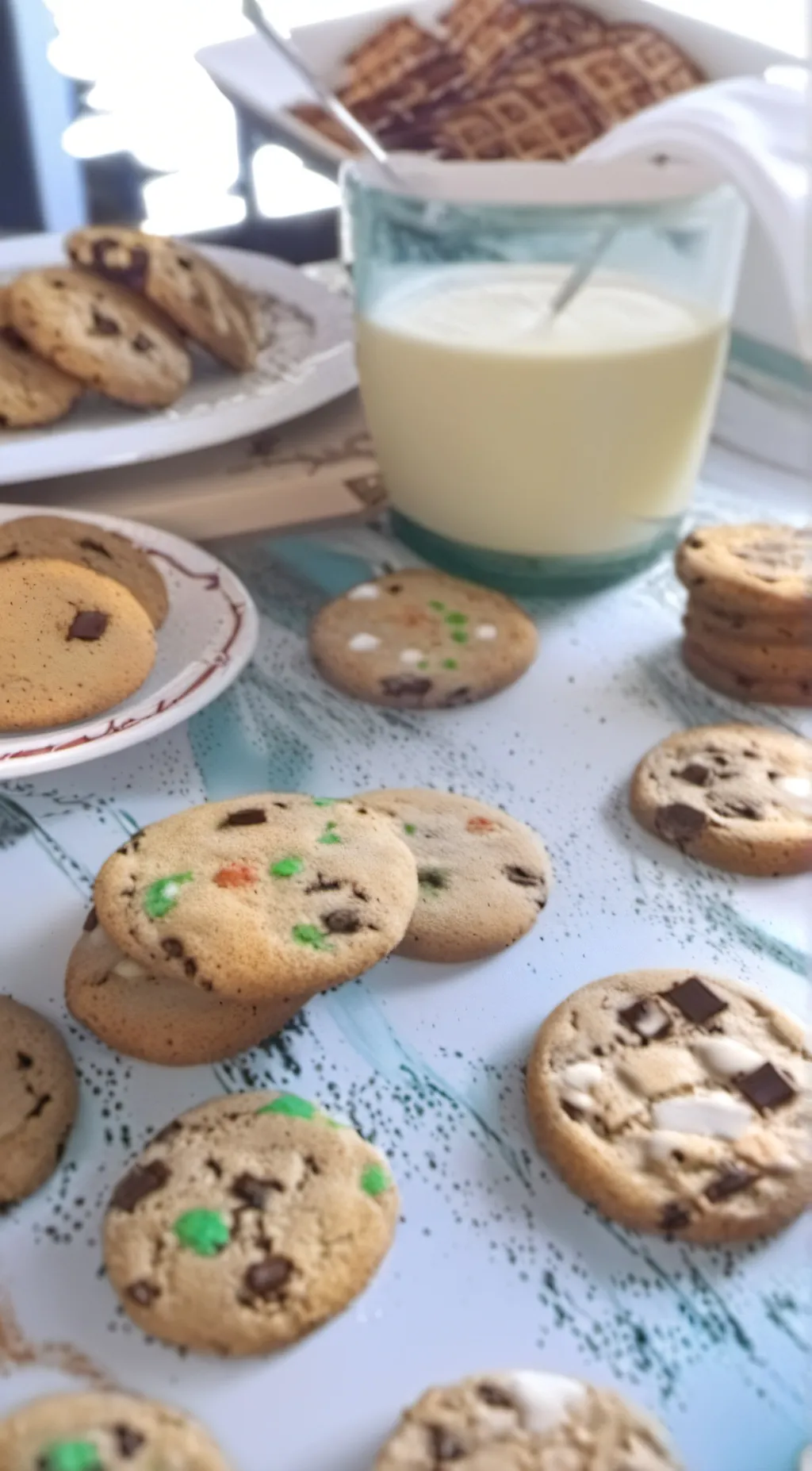 ai character: Ancient cookies background