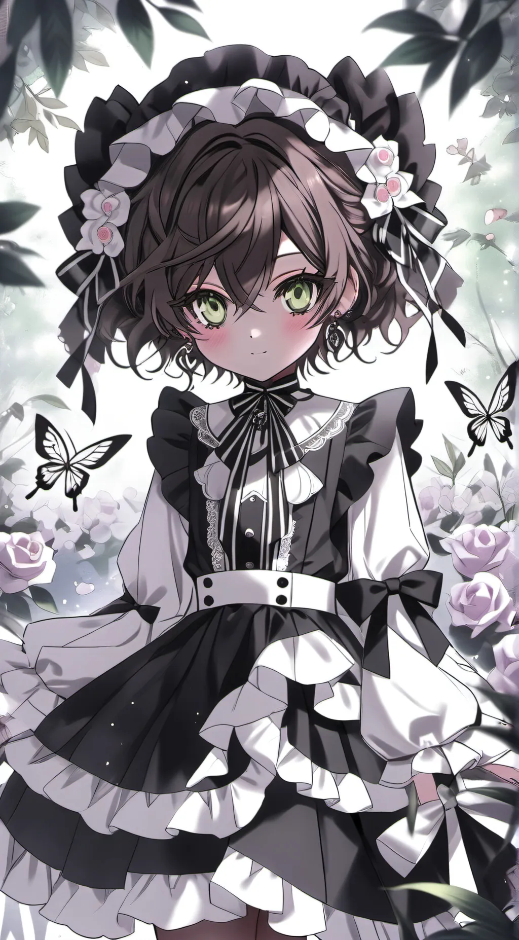 ai character: neko background