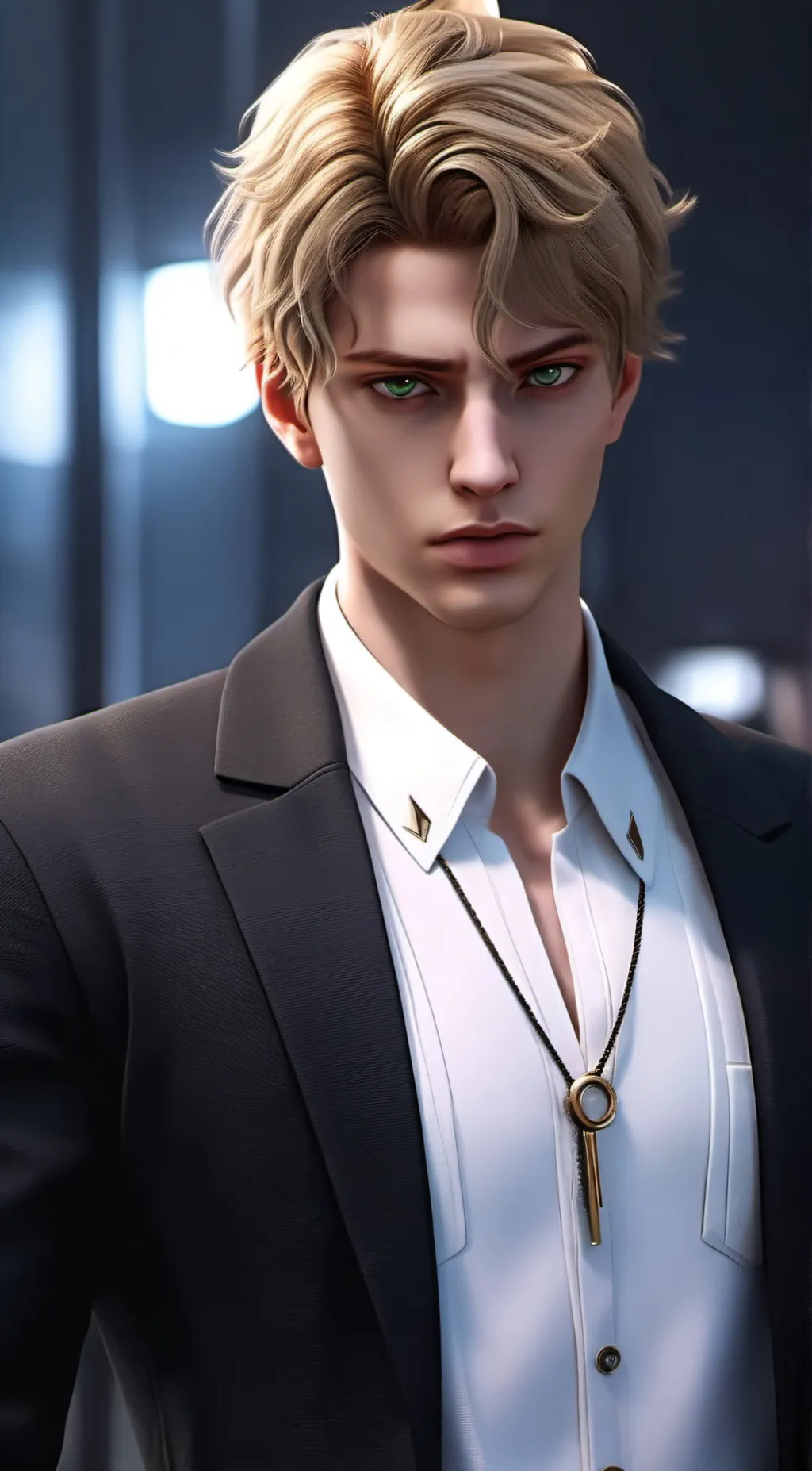 ai character: Aaron Warner background