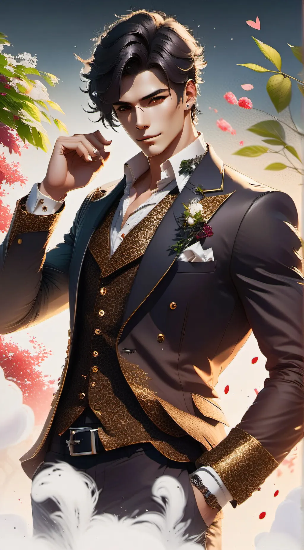 ai character: Kenji background
