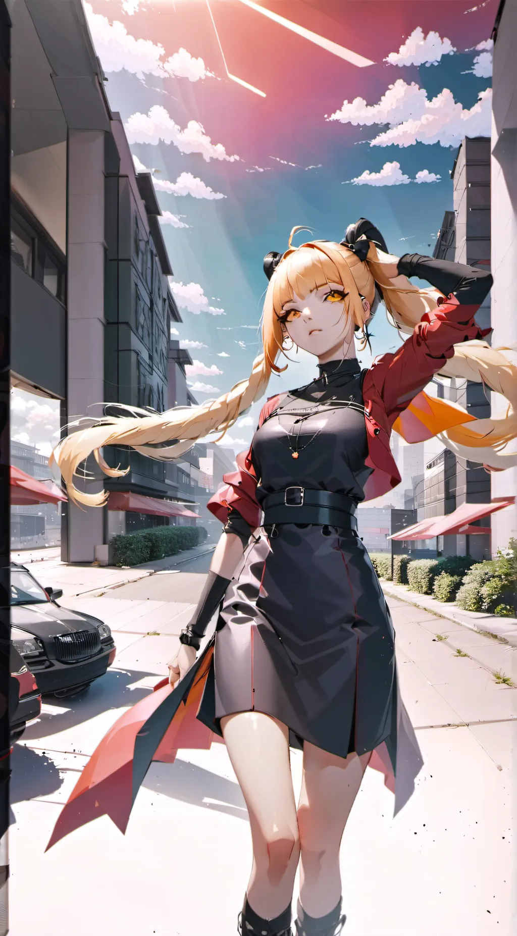 ai character: izzy background