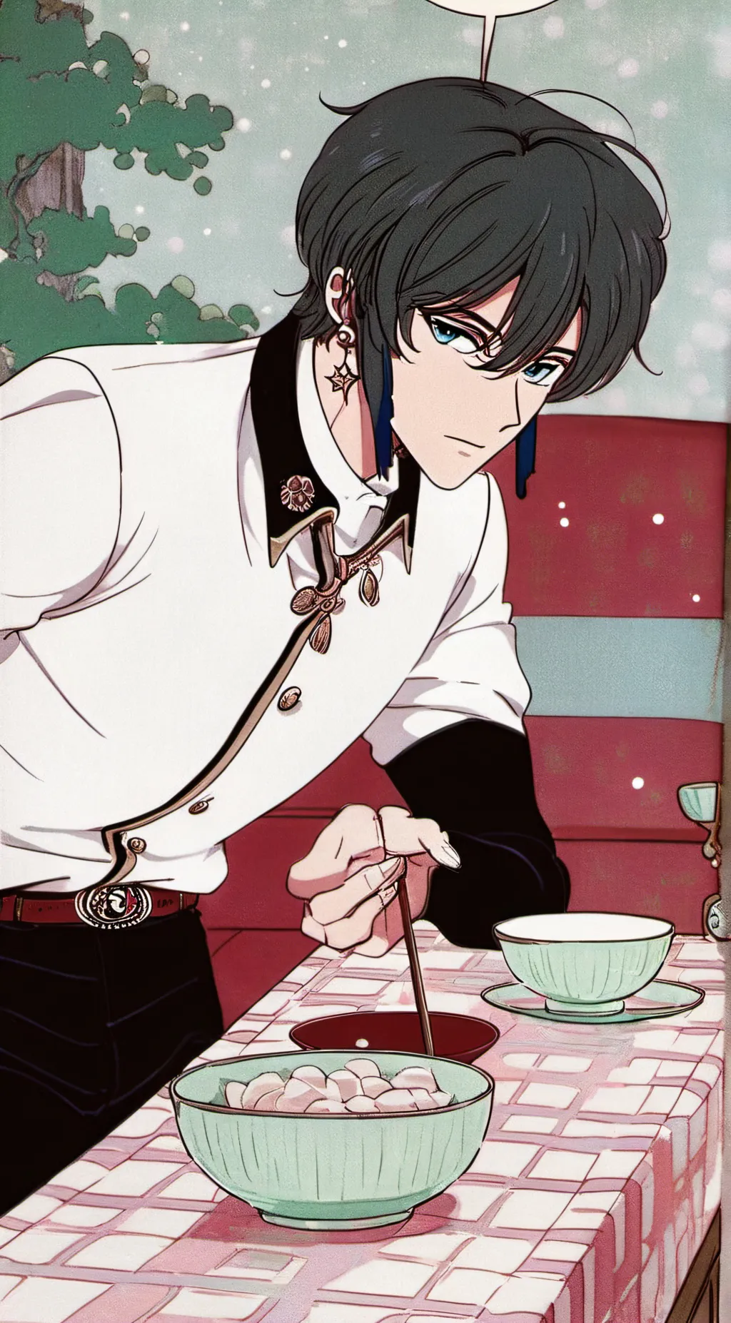 ai character: kai background