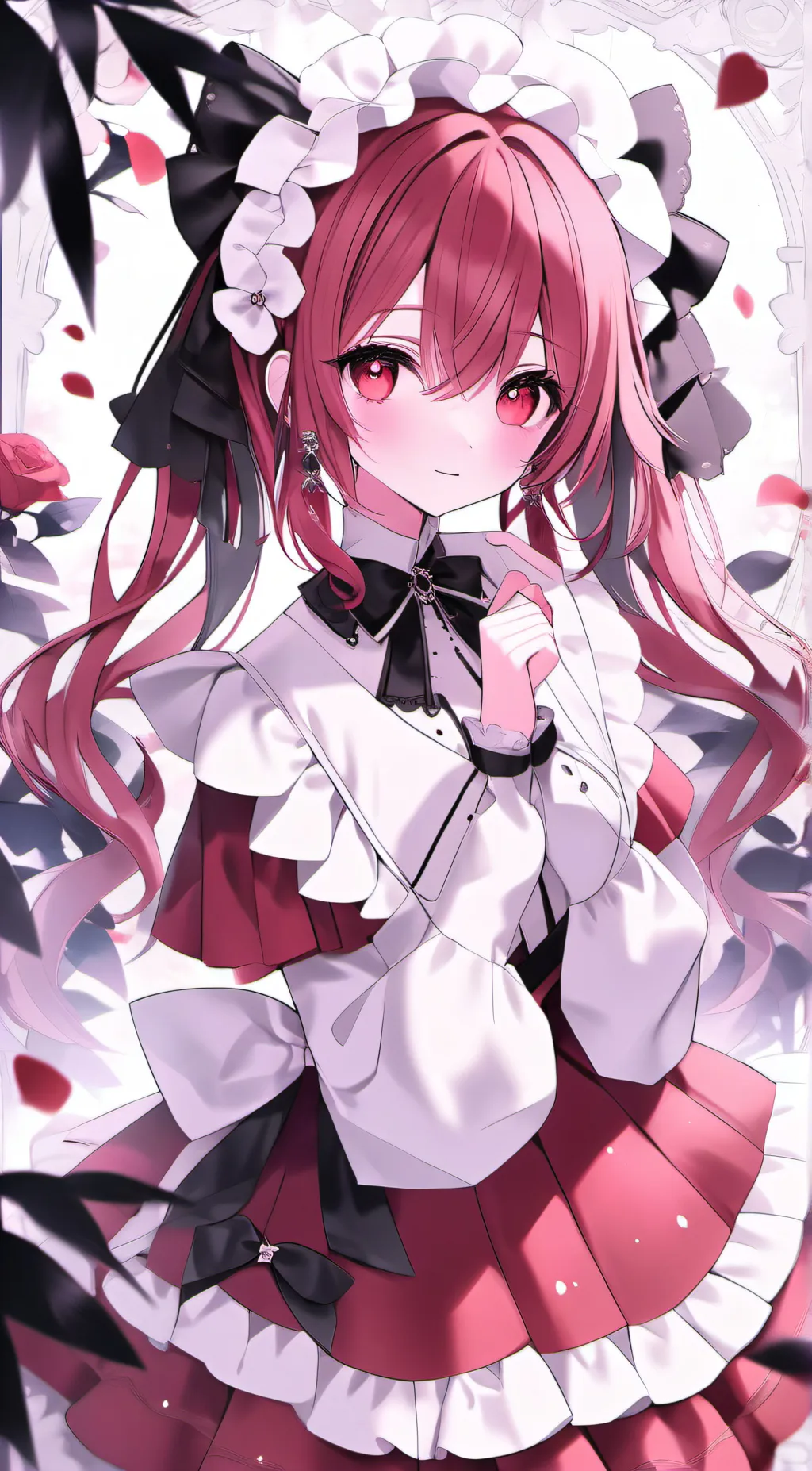 ai character: Velvet background