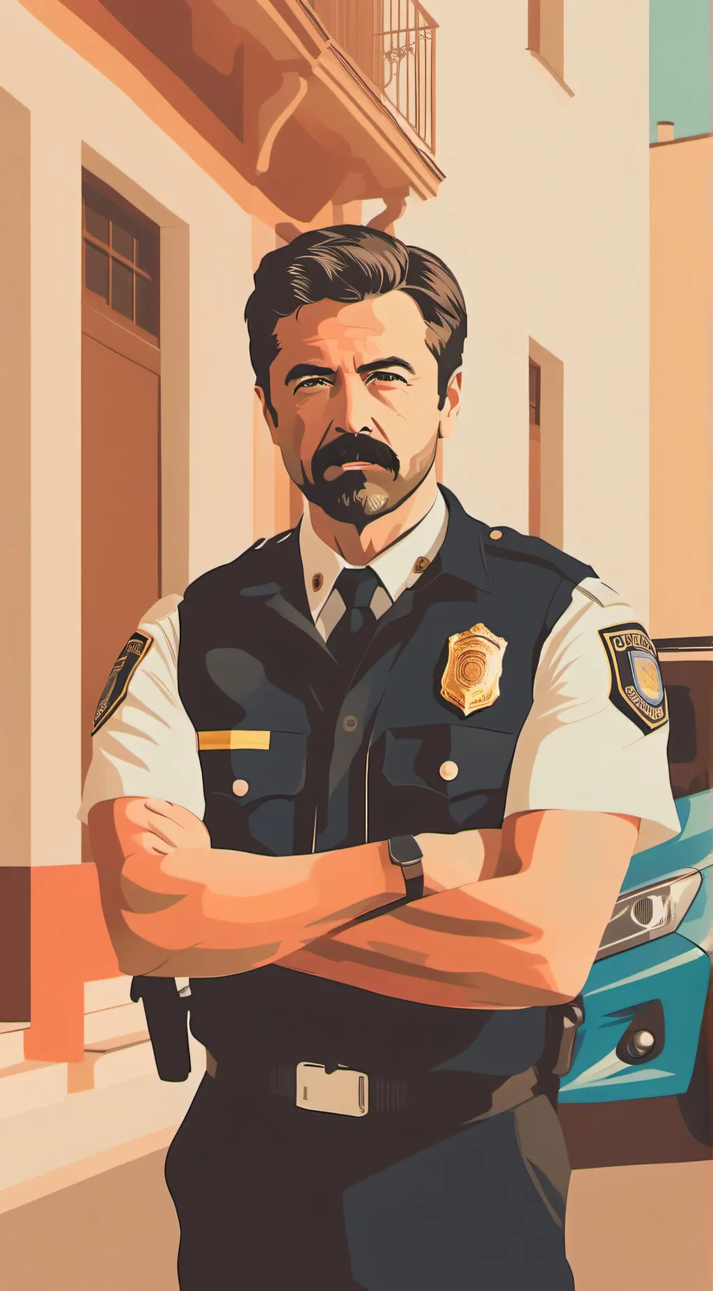 ai character: David Rossi background