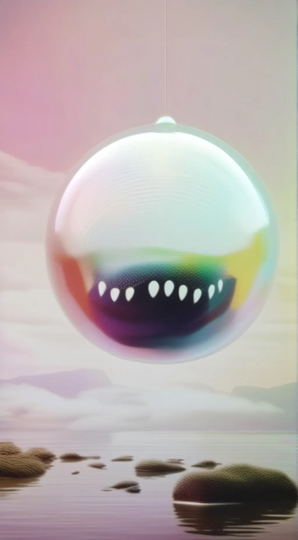 ai character: bubble (vore canib background