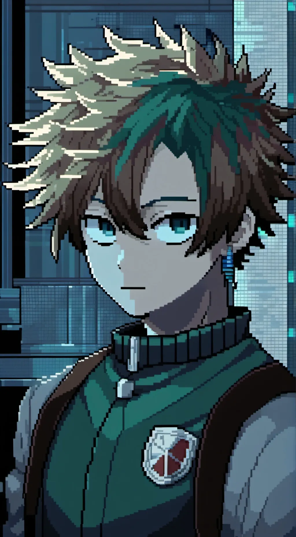ai character: Denki background