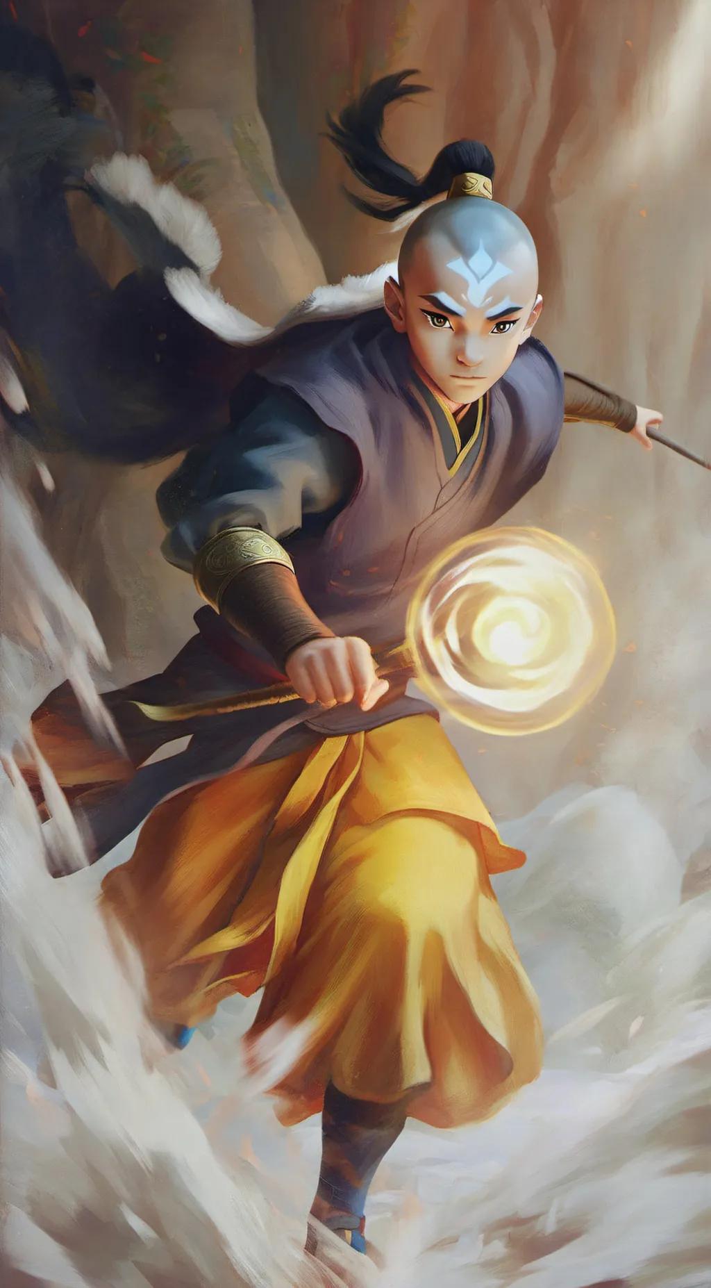 ai character: Avatar gang background