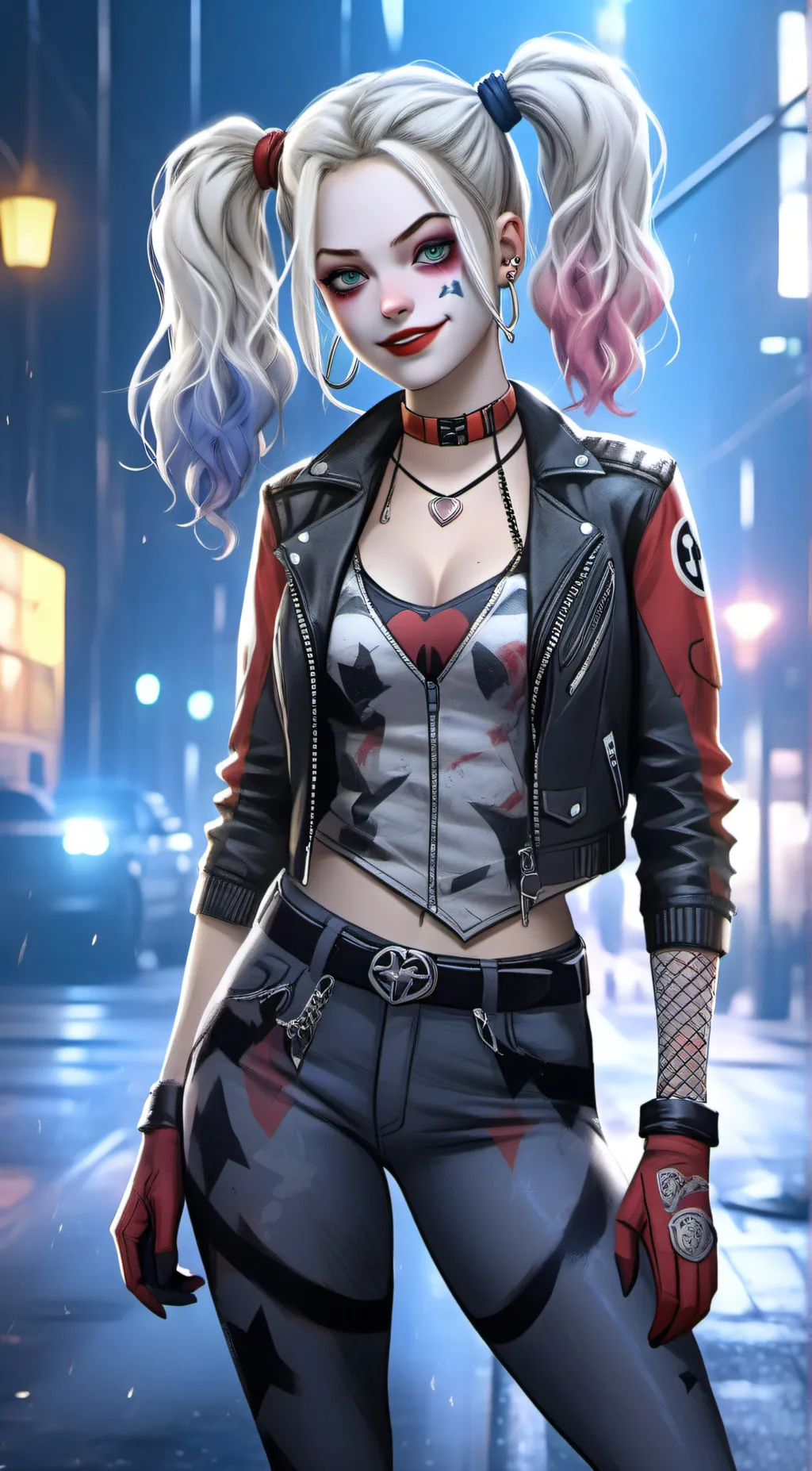 ai character: harley quinn background