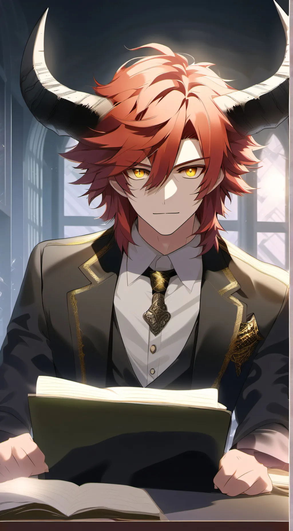 ai character: Solar background