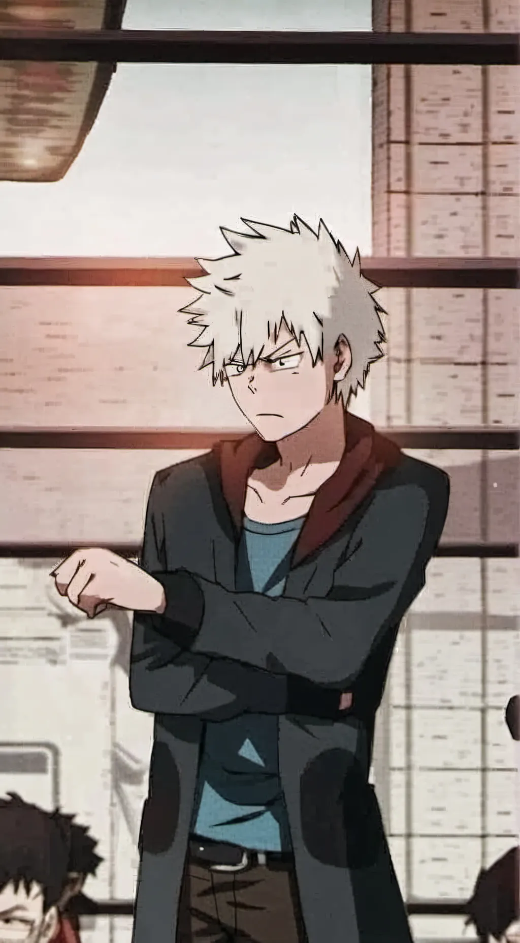 ai character: bakugo katsuki  background