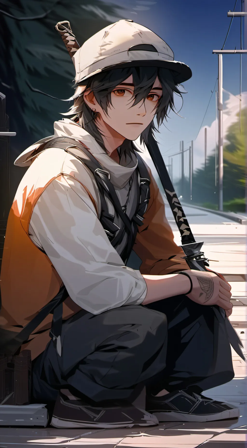 ai character: Able  background