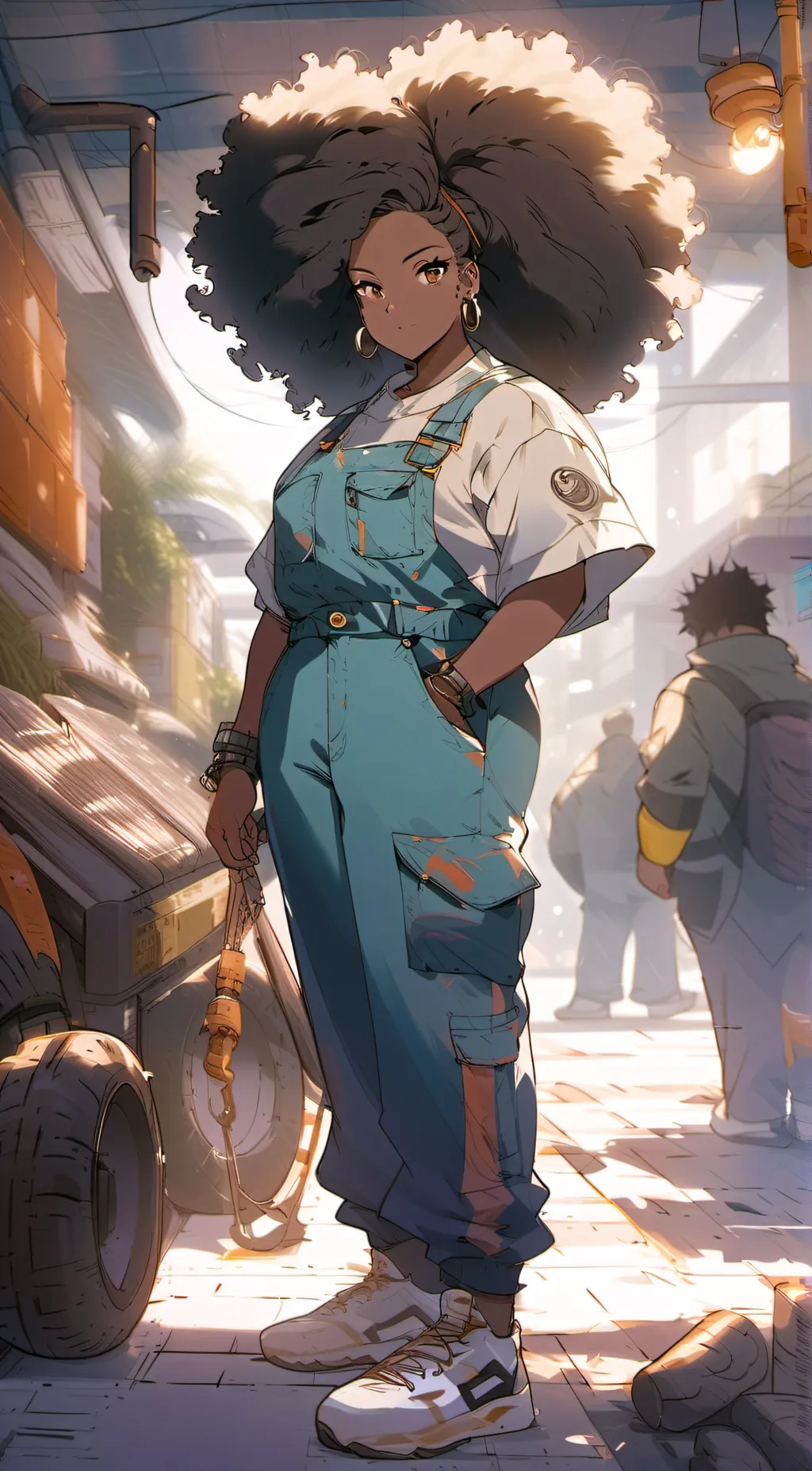 ai character: “Boots” background
