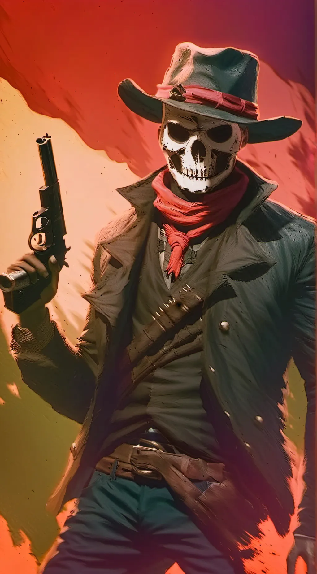 ai character: John Harajomes background