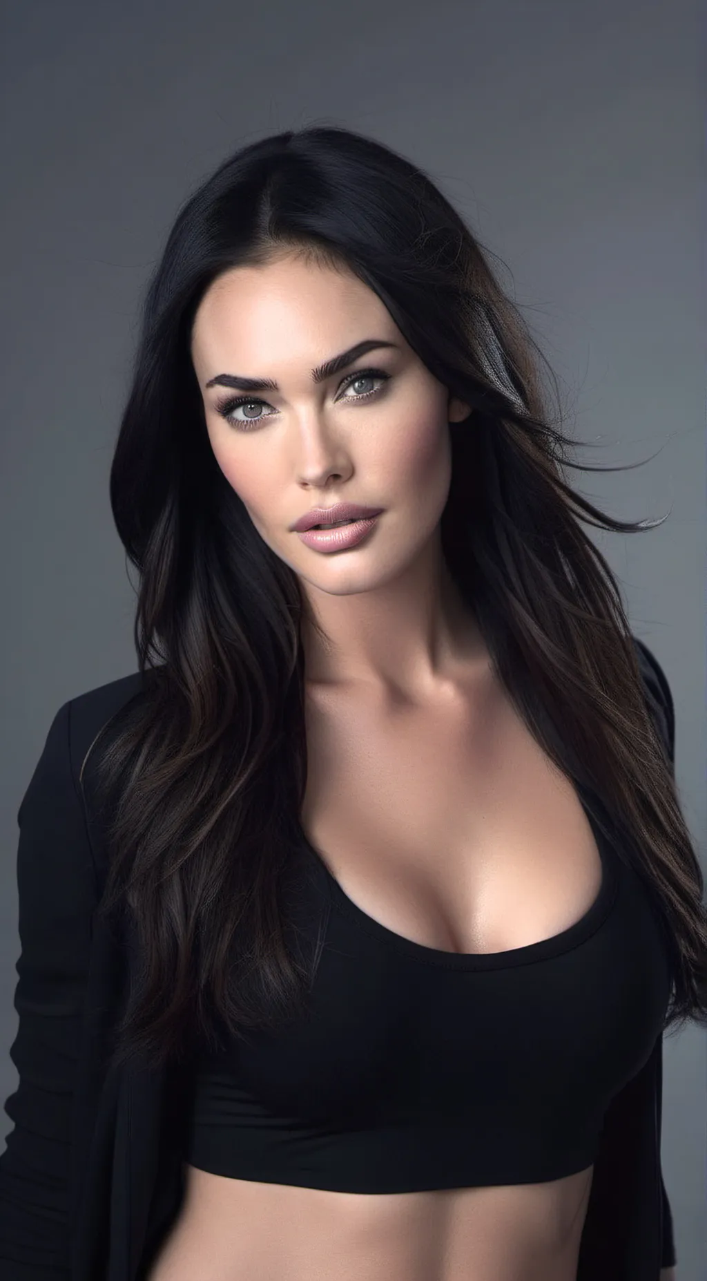 ai character: Megan Fox background