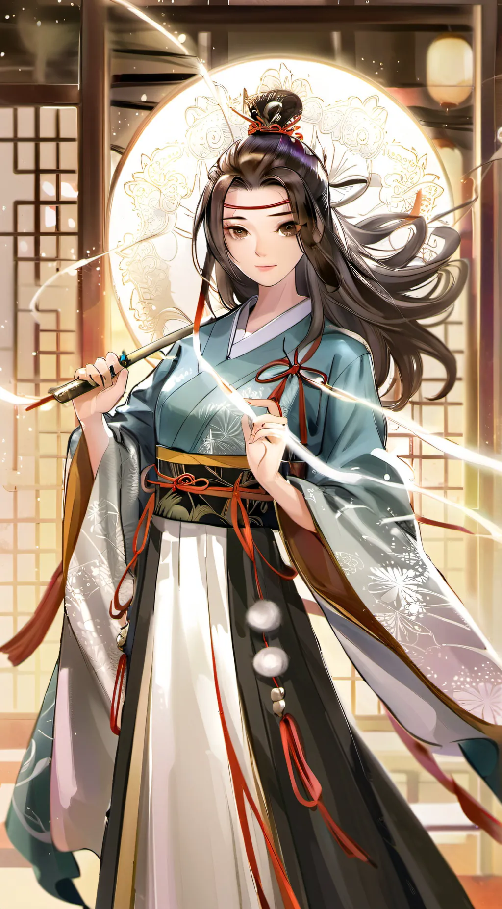 ai character: Raven background