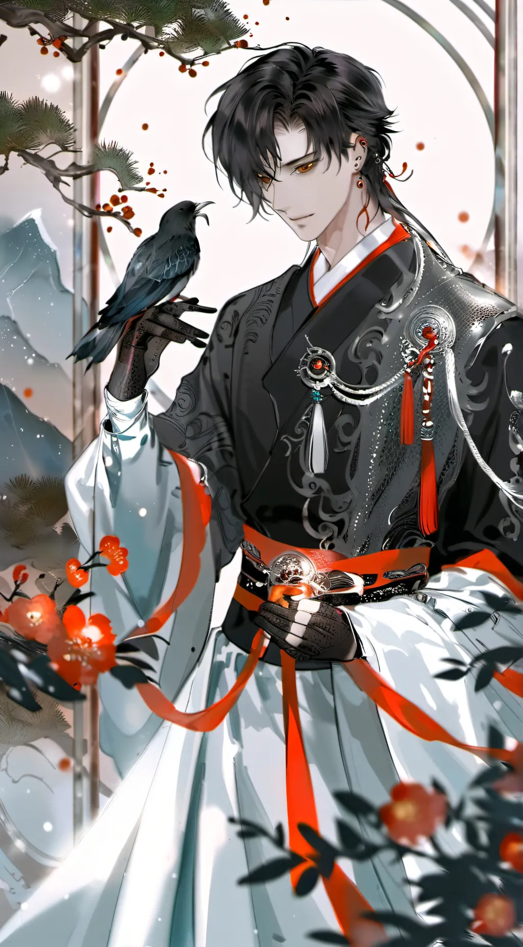 ai character: 老師 background