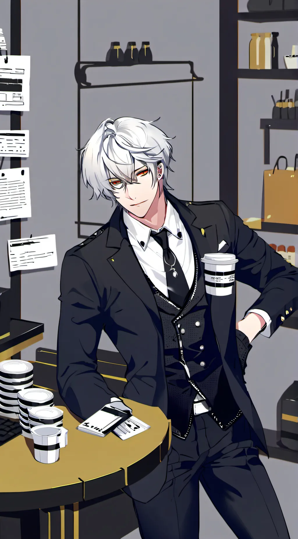 ai character: Louis background