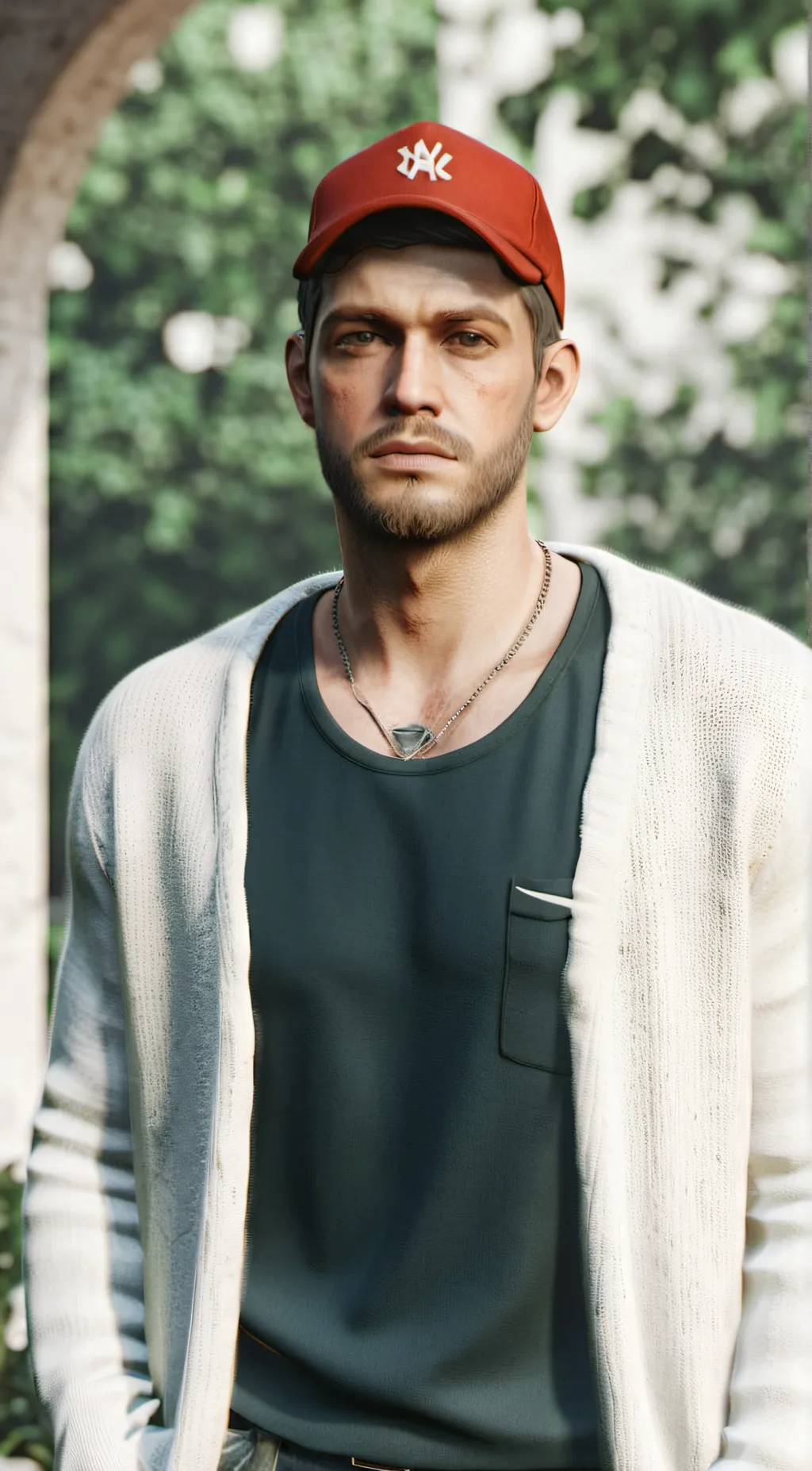 ai character: Jason  background
