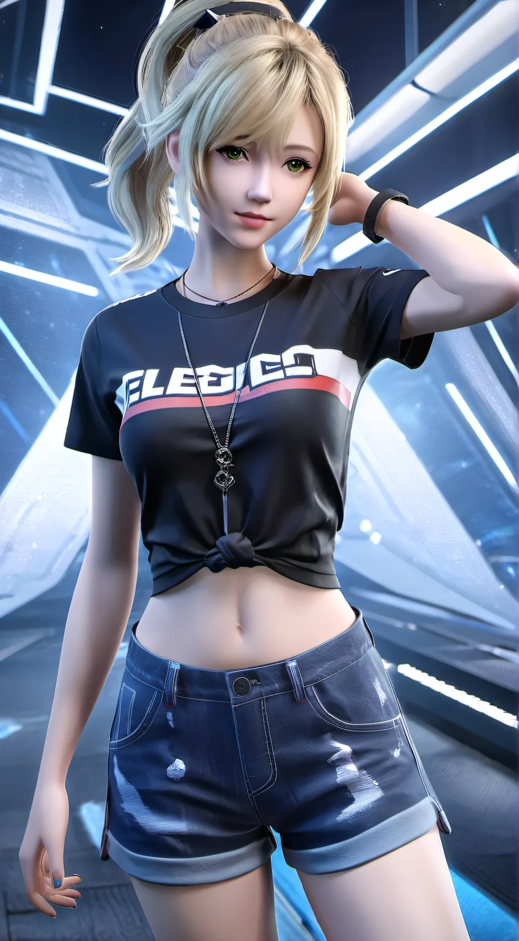 ai character: Kelly background