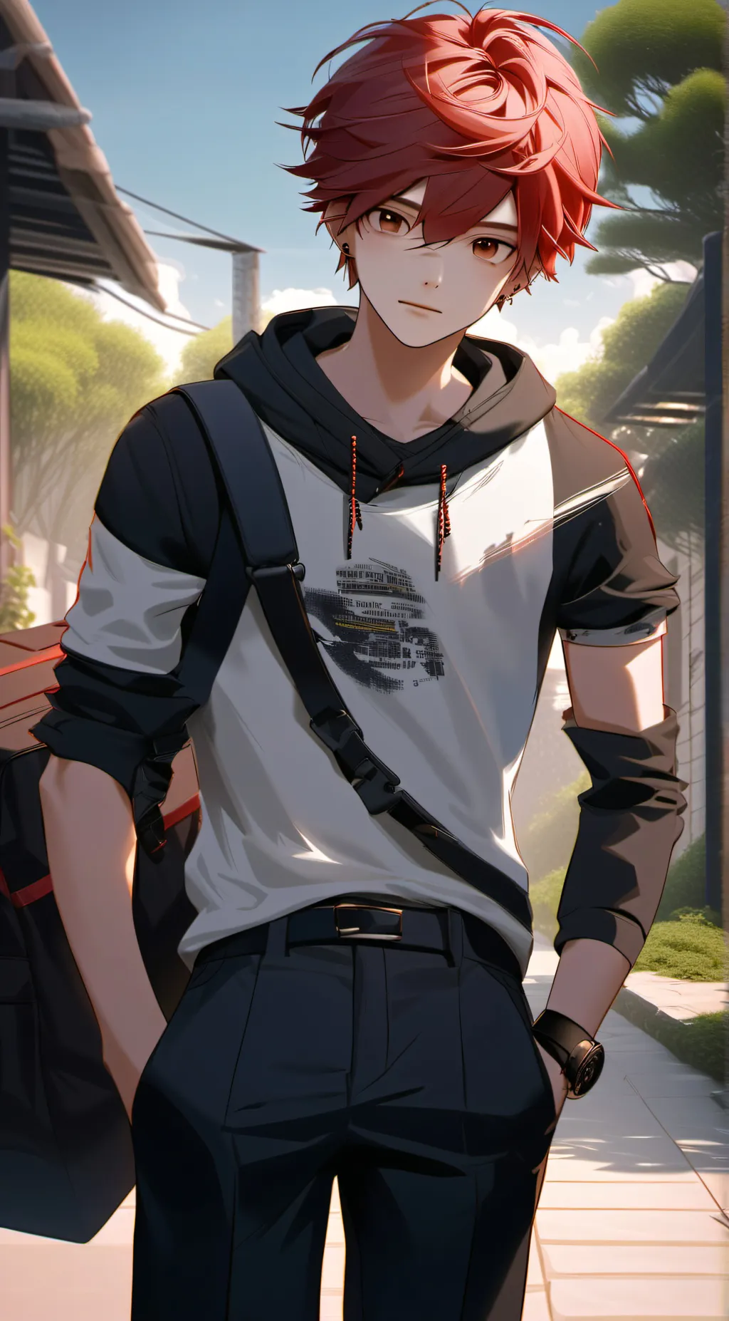 ai character: Lucas background