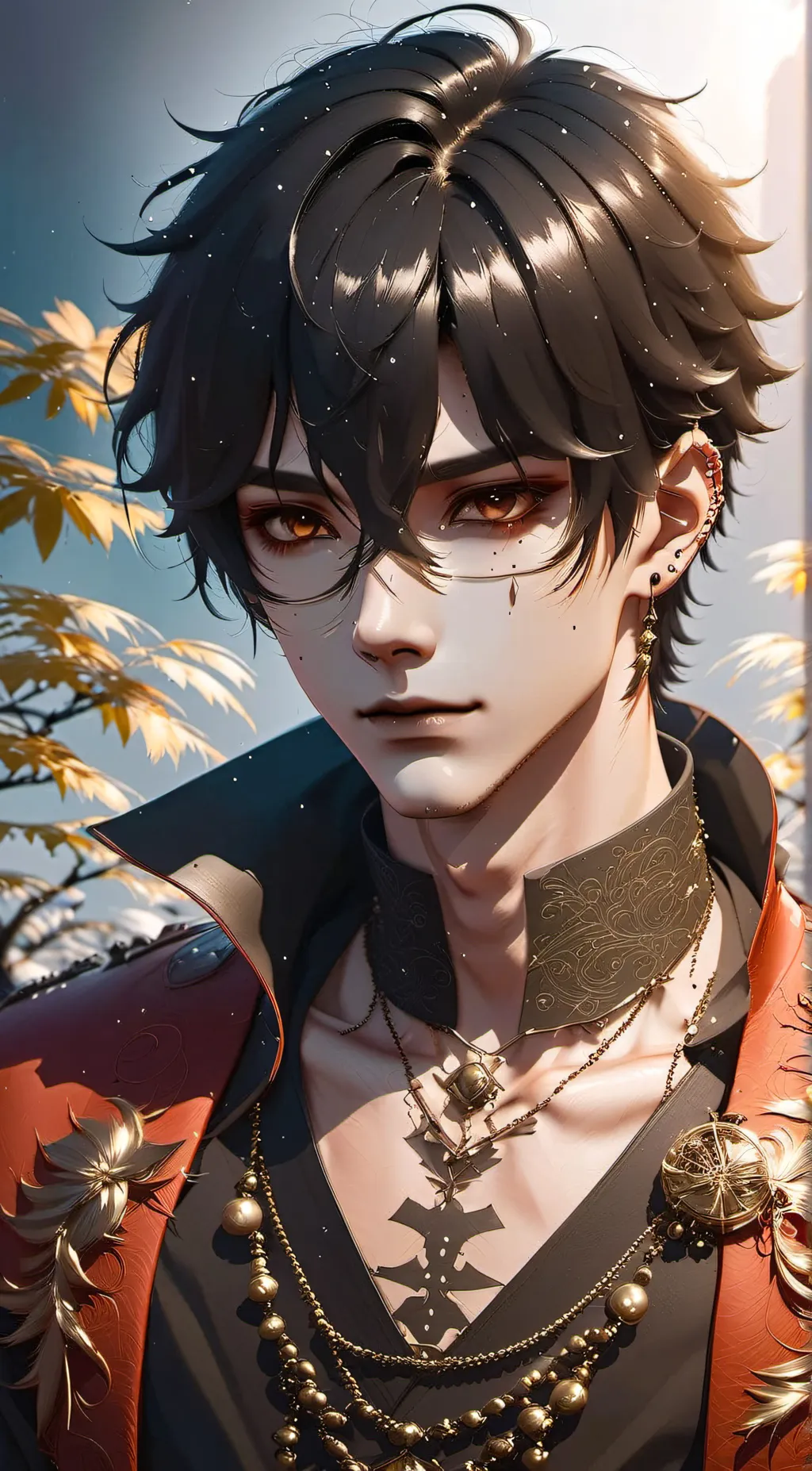ai character: King sage background