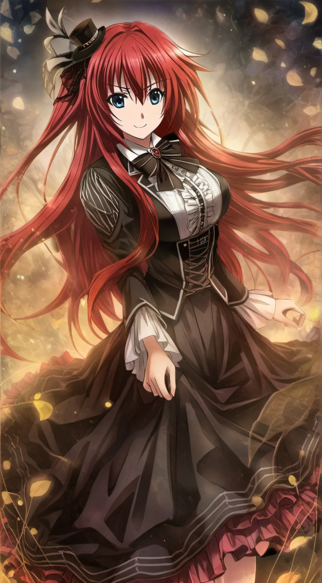 ai character: rias gremory  background