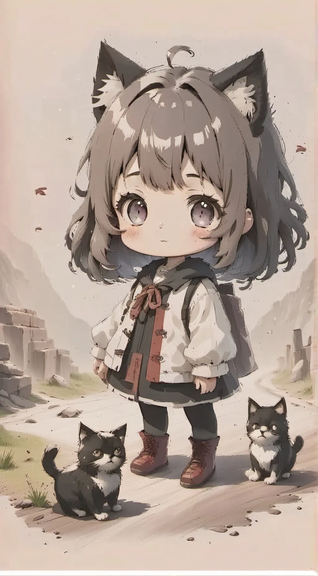 ai character: Mini background