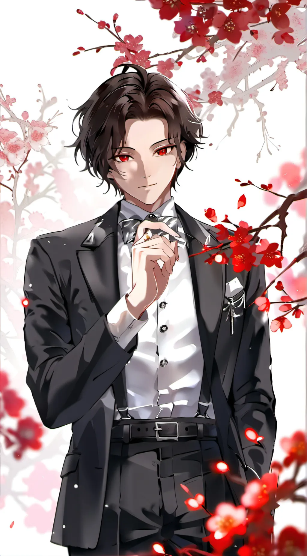 ai character: Muzan Kibutsuji  background