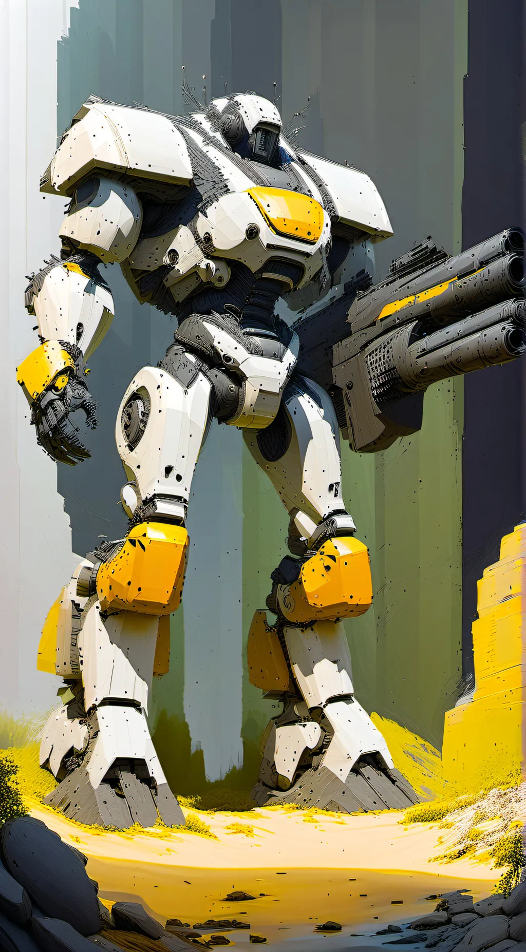 ai character: BT-7274 background