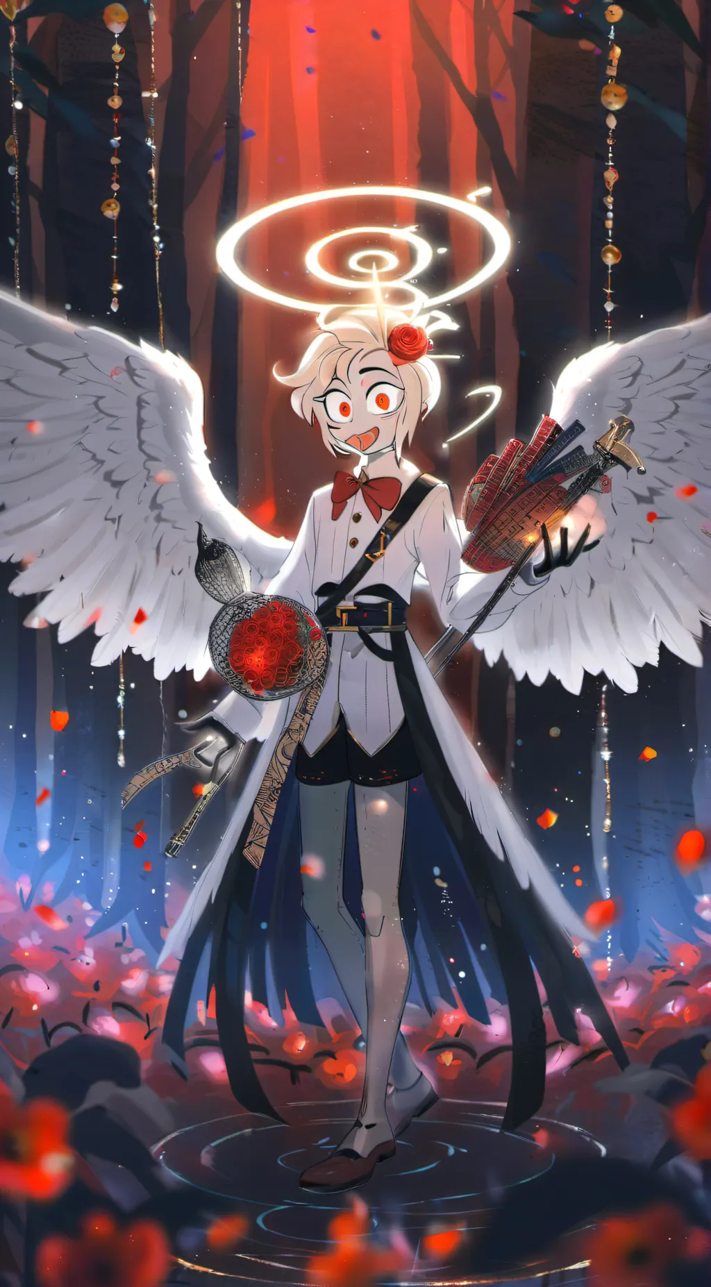 ai character: Lucifer background